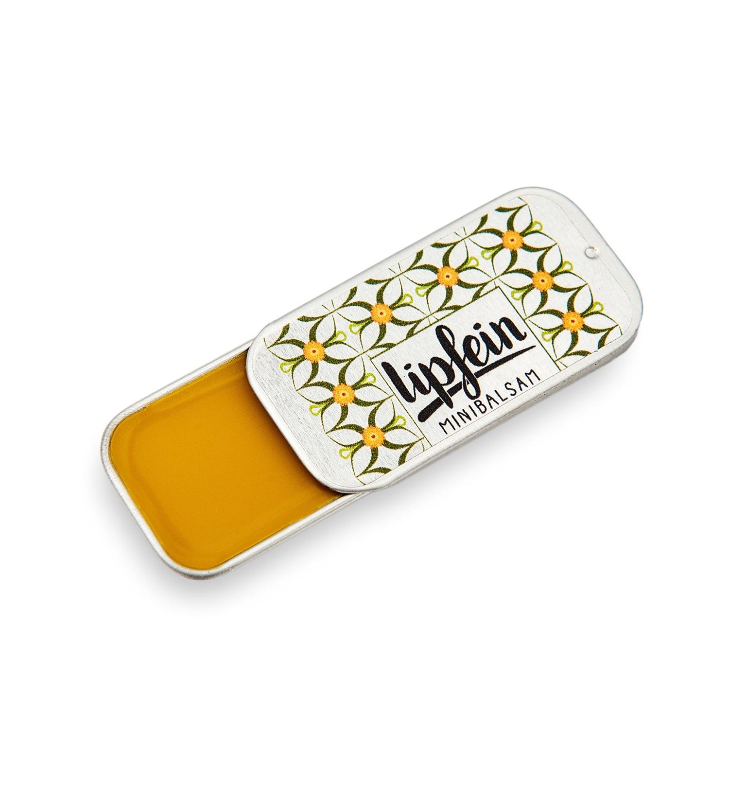Buy Lipfein Calendula Lip Balm 4g | Natural Vegan & Zero Waste Lip Care - Certified Natural Cosmetics - Buy Online on GoSupps.com