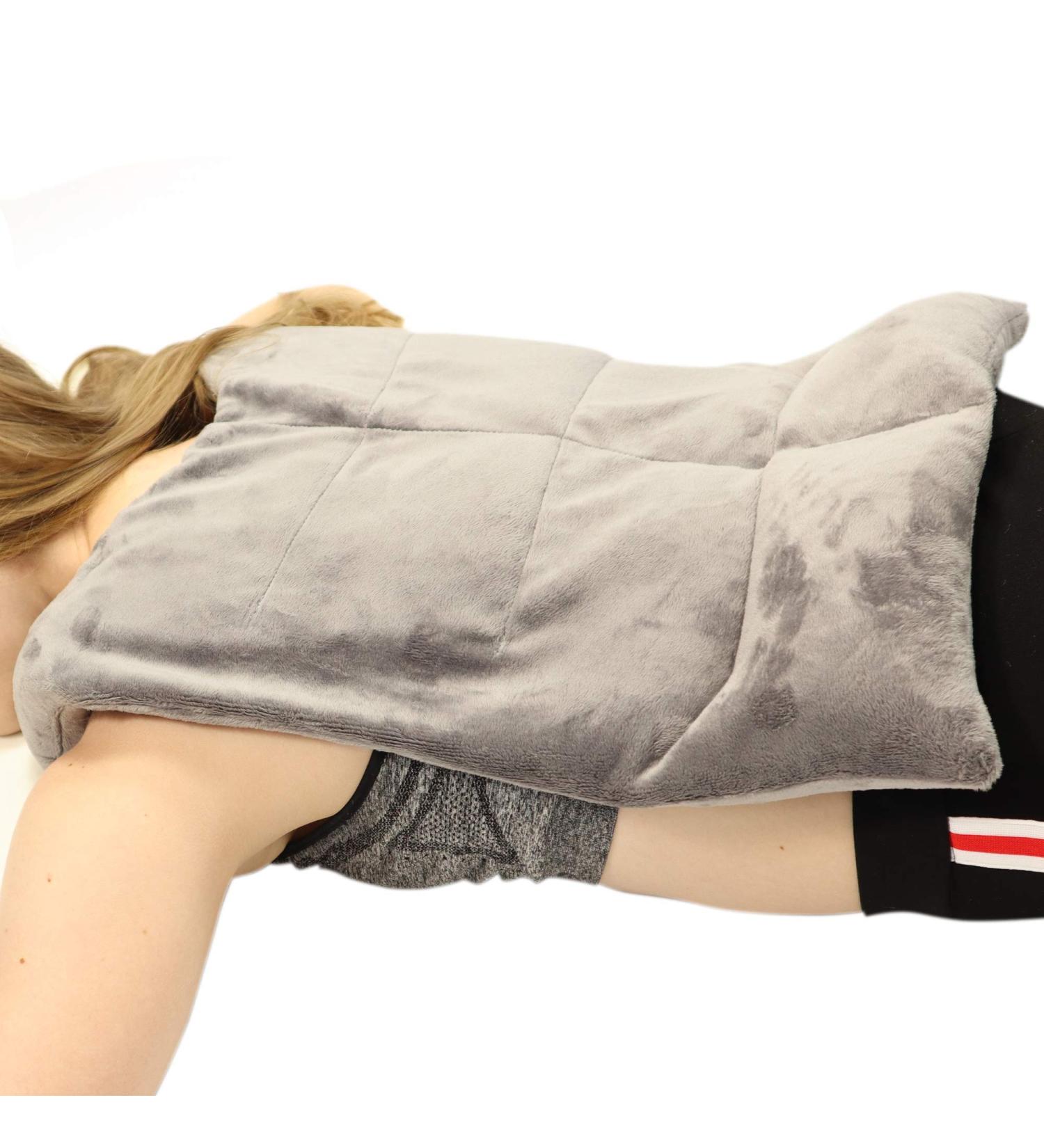 Mars Wellness Heated Microwavable Back Shoulder Wrap - Herbal Hot/Cold Aromatherapy Pad - USA Made - Buy Online on GoSupps.com