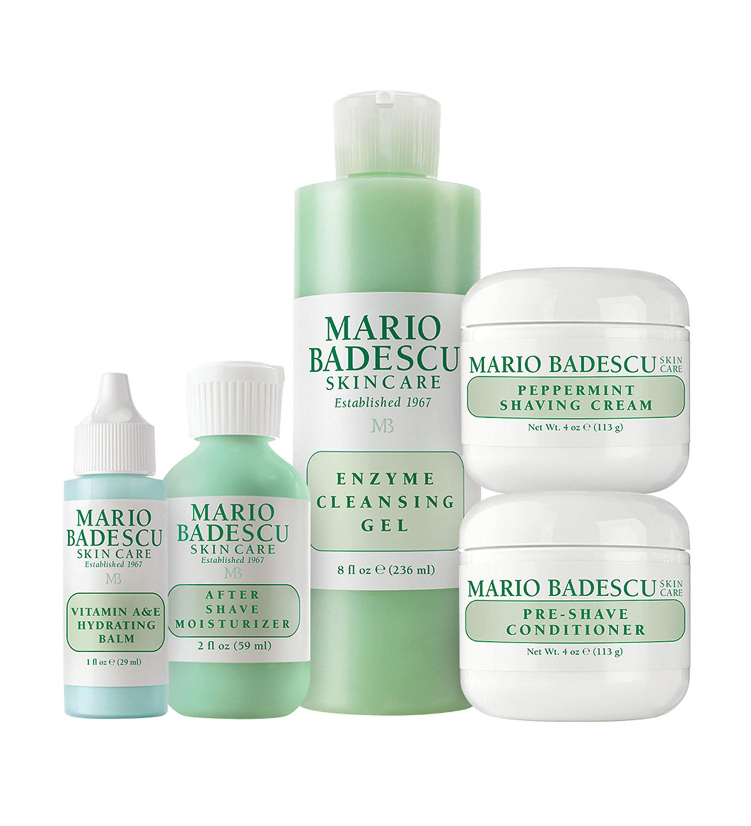 Shop Mario Badescu Executive Collection for Men - Premium Skin Care Gift Set with Pre Shave Shaving Cream & More - Buy Online on GoSupps.com