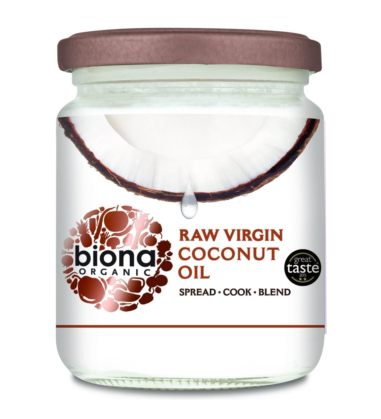 Biona Organic Virgin Coconut Oil 200g - Pure and Natural - Buy Online on GoSupps.com
