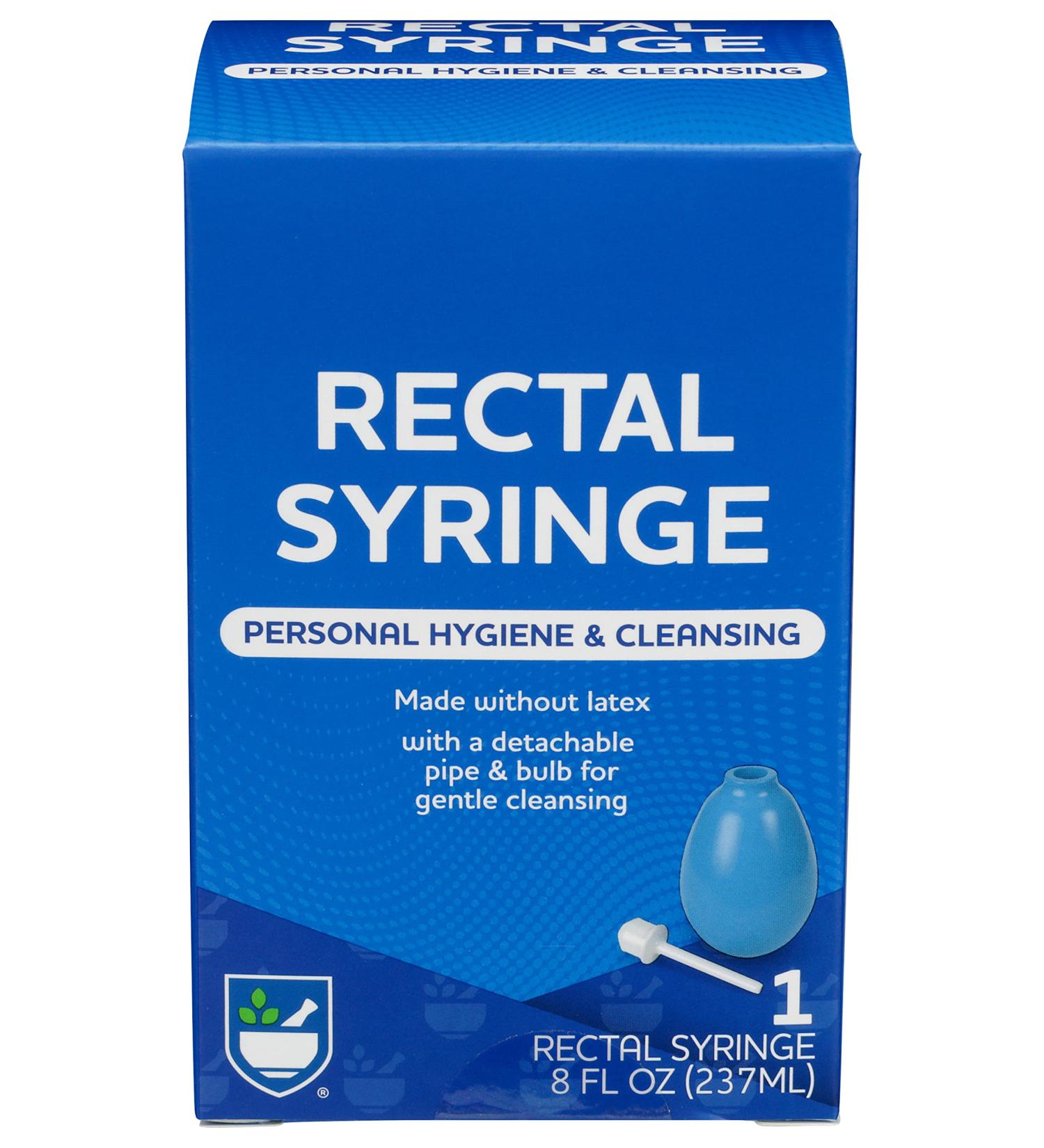 Buy Rite Aid Rectal Enema Bulb - Reusable 8 fl oz Douche for Gentle Cleansing | Fast International Shipping - Buy Online on GoSupps.com