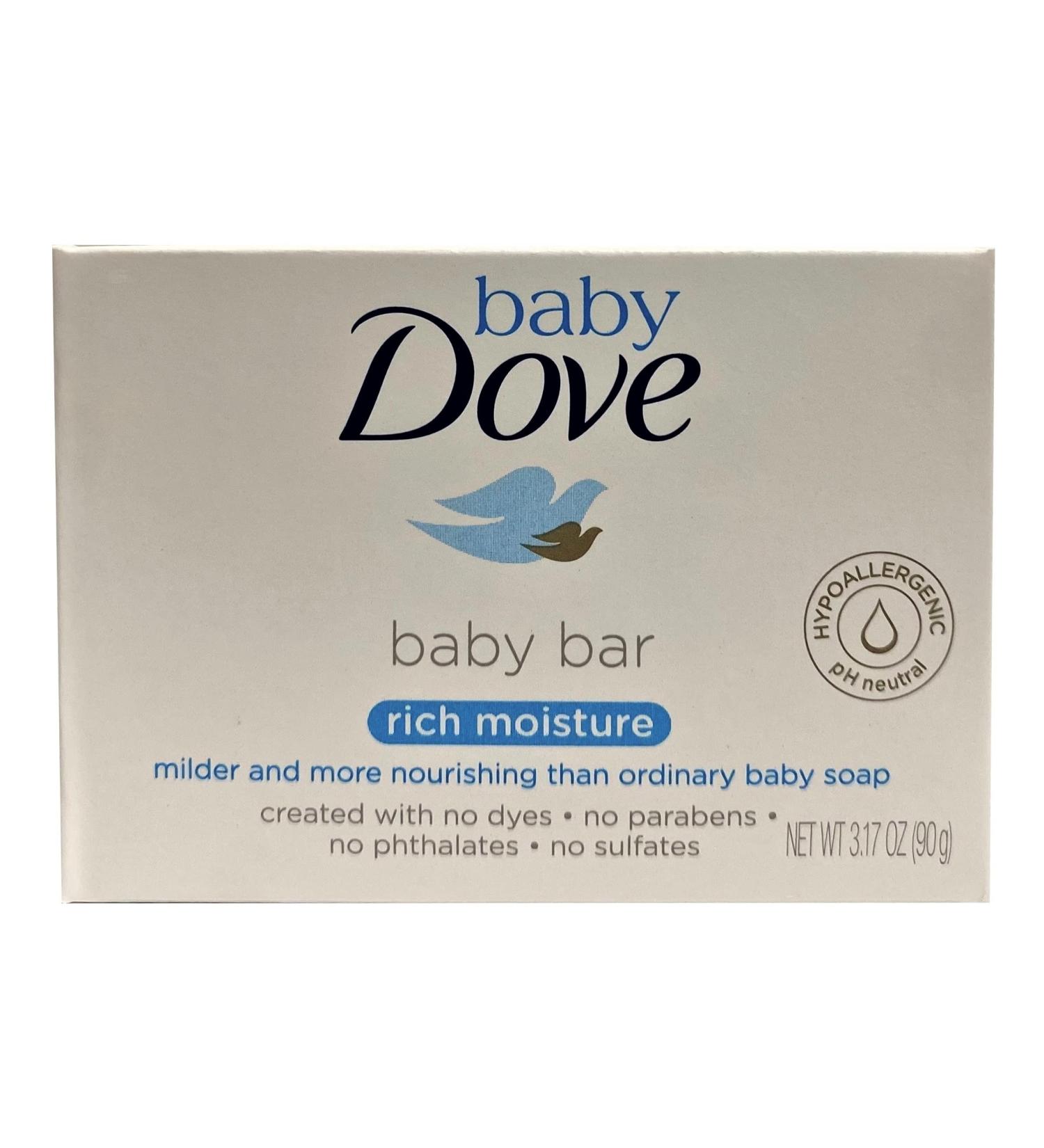 Dove Baby Dove Baby Bar Soap Rich Moisture 3.17 oz (90 g)