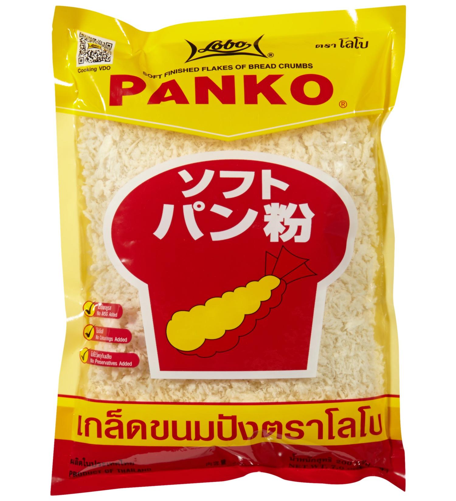 Lobo Breadcrumbs Panko Breadcrumbs 200g Pack of 12 (12 x 200g) - Buy Online on GoSupps.com