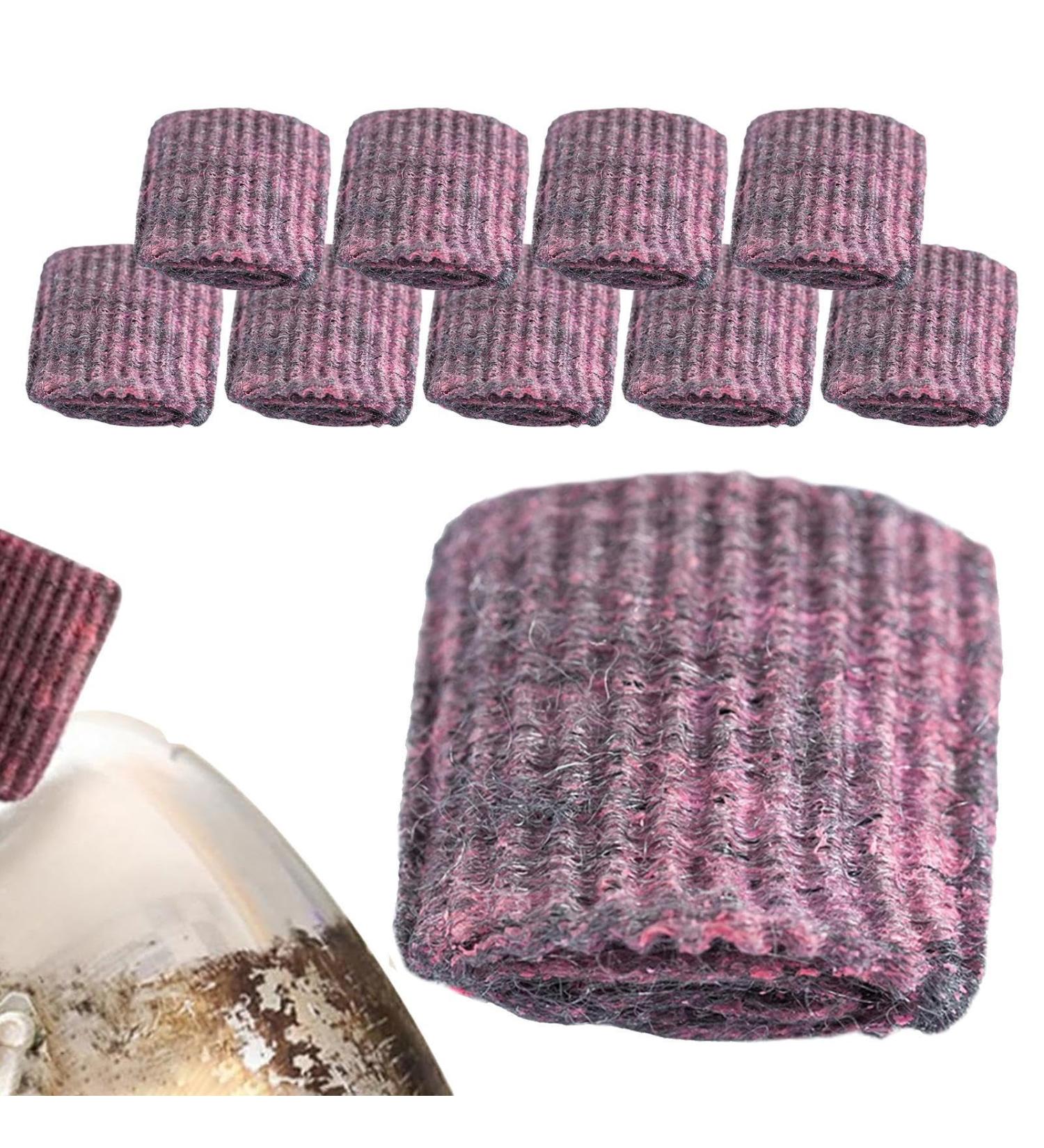 Fovolat Steel Wool Scrubbers Scrubber Pads - Pre-Soaped Pads Household Cleaning Sponges for Dishes Pots Pans and Ovens - Buy Online on GoSupps.com