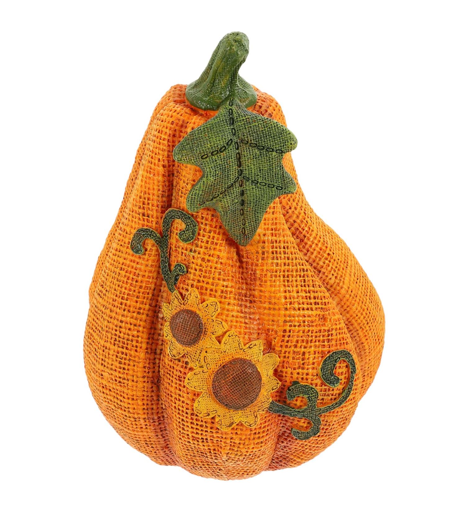 LIFKICH Resin Pumpkin Model Harvest Pumpkin Fall Pumpkin Centerpiece Pumpkin Decorations for Home Lifelike Pumpkin Thanksgiving Day Decorations for Home Pumpkin Figurine Vegetable Wedding Orange 18X12X12CM - Buy Online on GoSupps.com