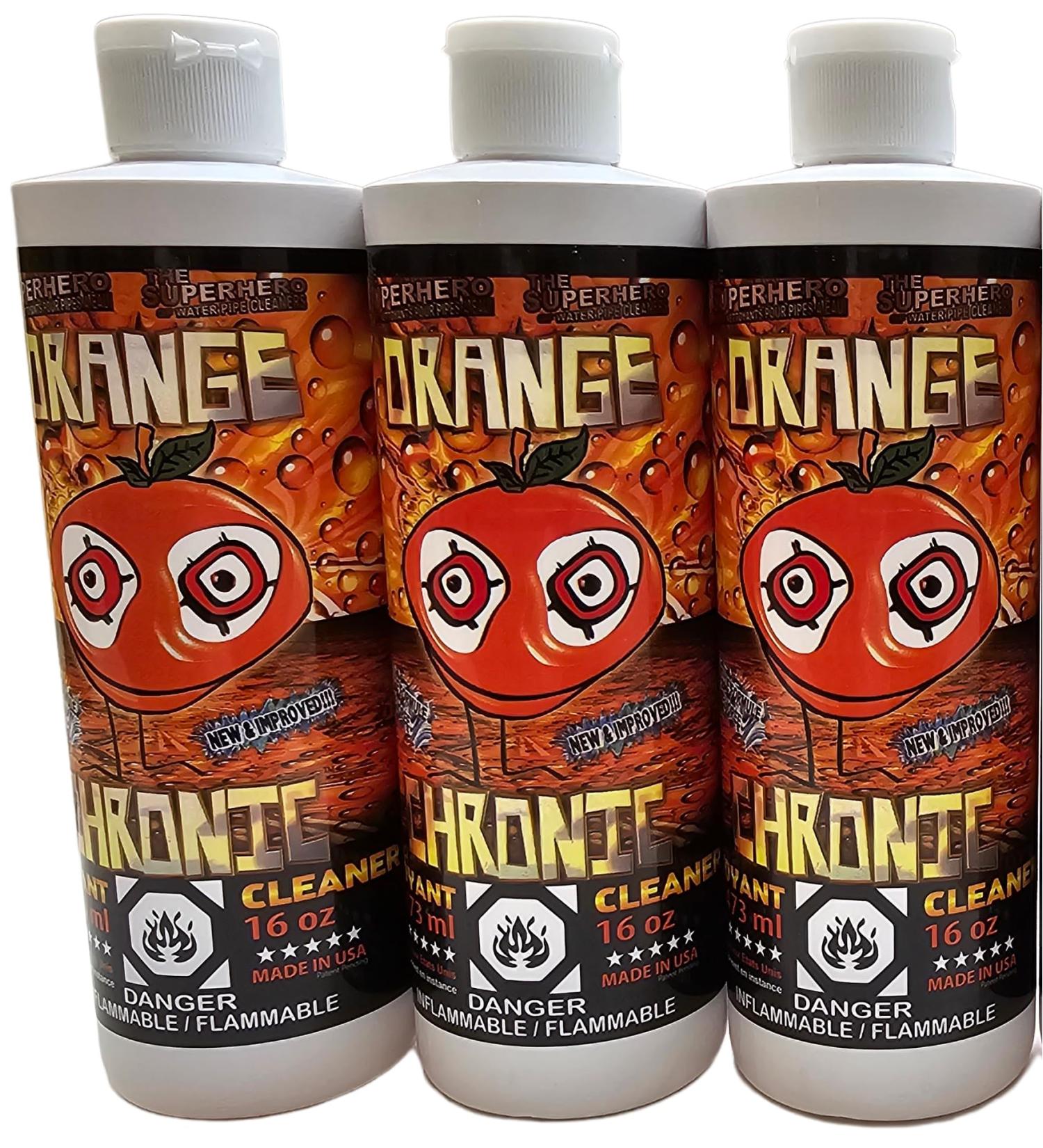 Orange Chronic Cleaner 16 oz Bottles (3) - Buy Online on GoSupps.com