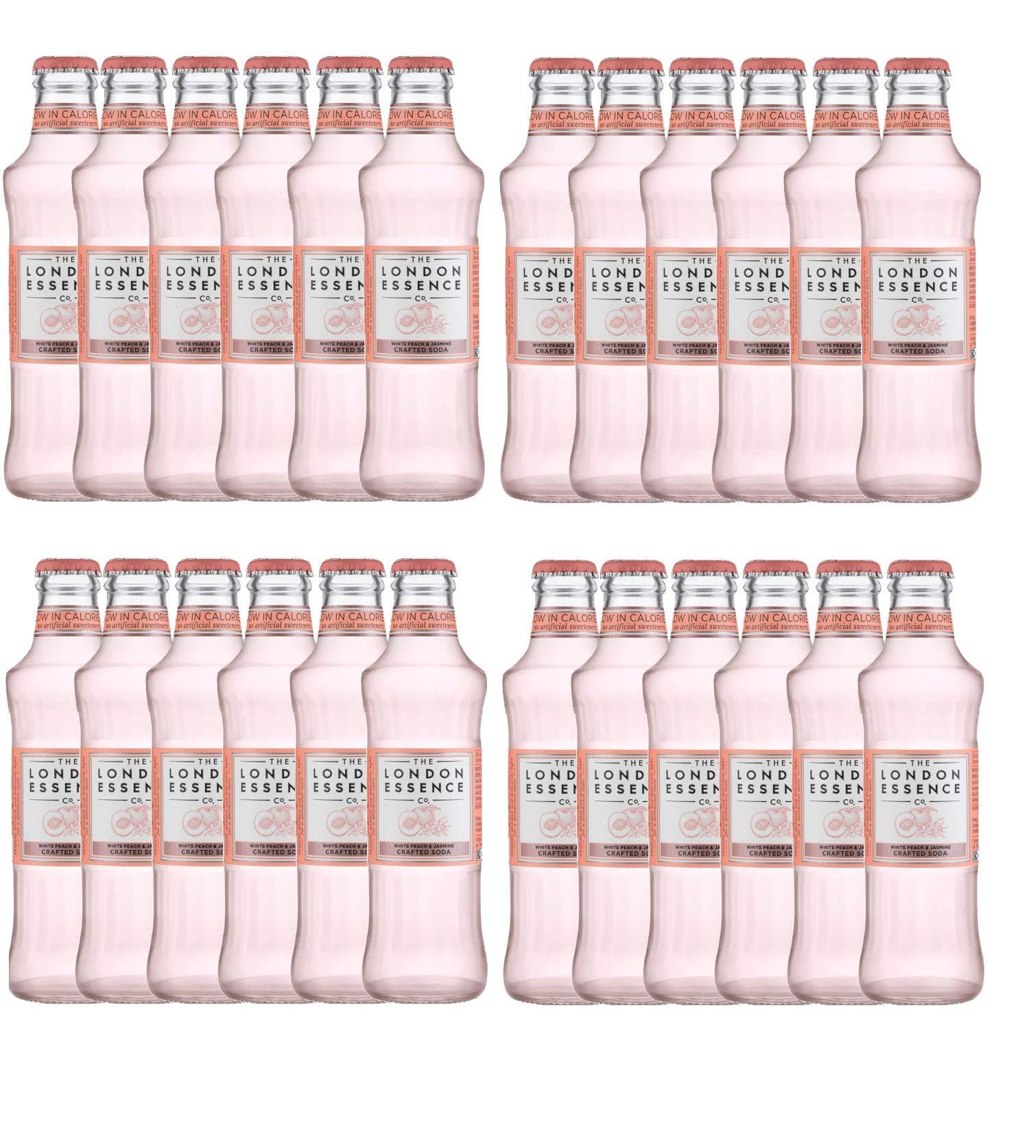 London Essence White Peach & Jasmine Tonic 24 x 20 cl