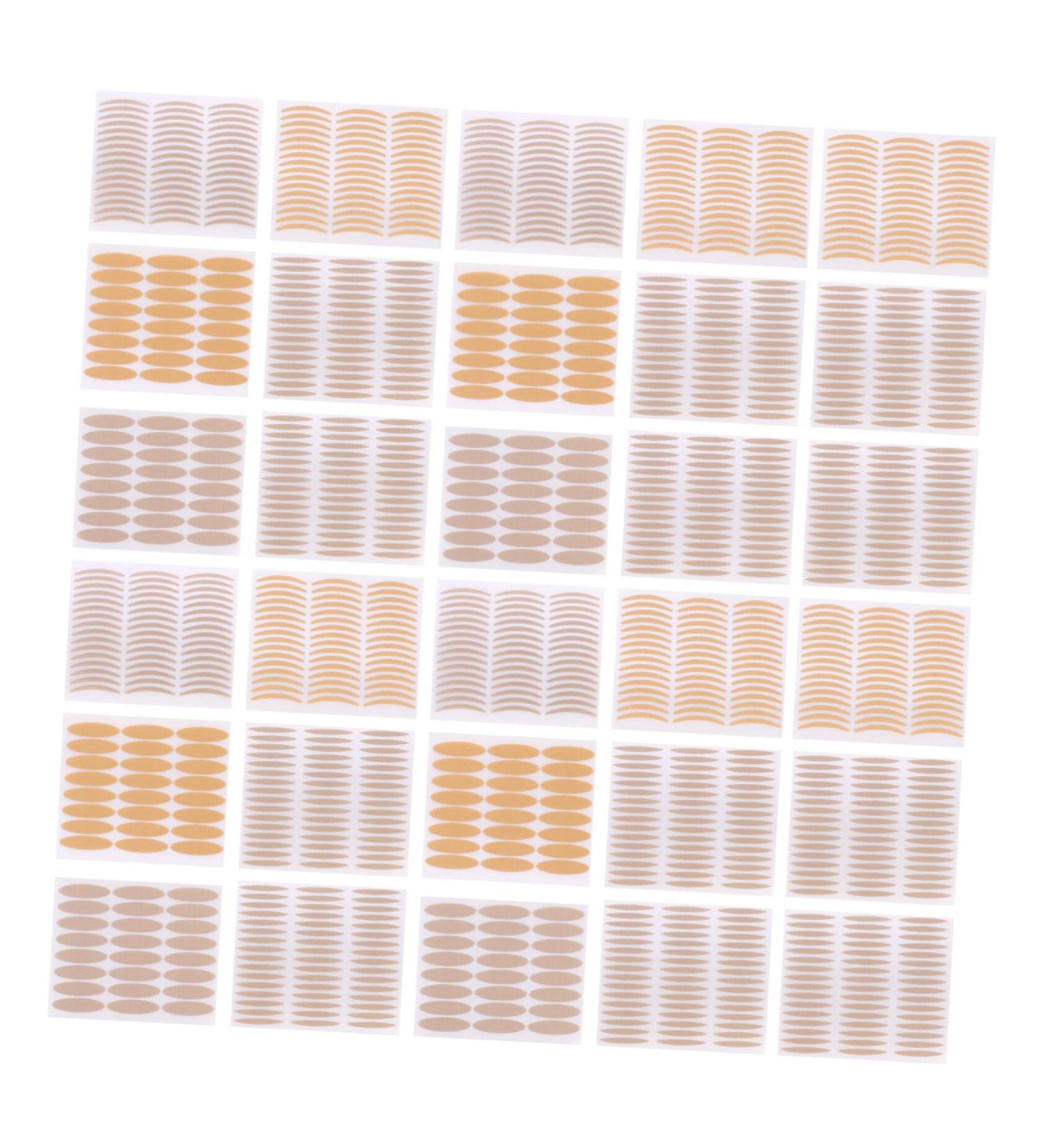 FOMIYES 50 Sheet Lace Double Eyelid Sticker Makeup Tape Instant Eye Lift Decal Eye Makeup Supplies Woman - Buy Online on GoSupps.com