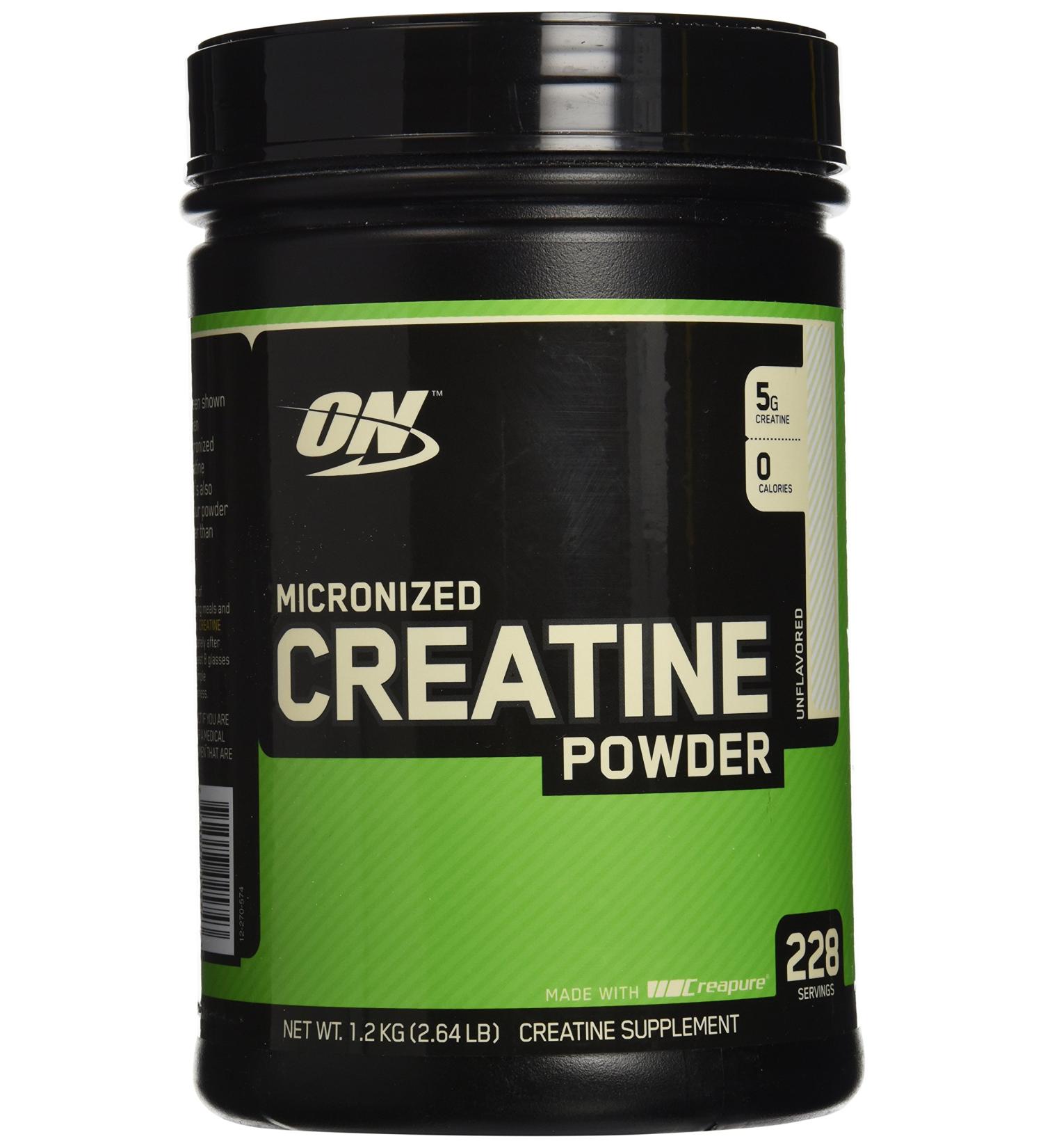 Optimum Nutrition Micronized Creatine Powder 1200g | Premium Quality Creatine for Enhanced Performance | Buy Internationally - Buy Online on GoSupps.com