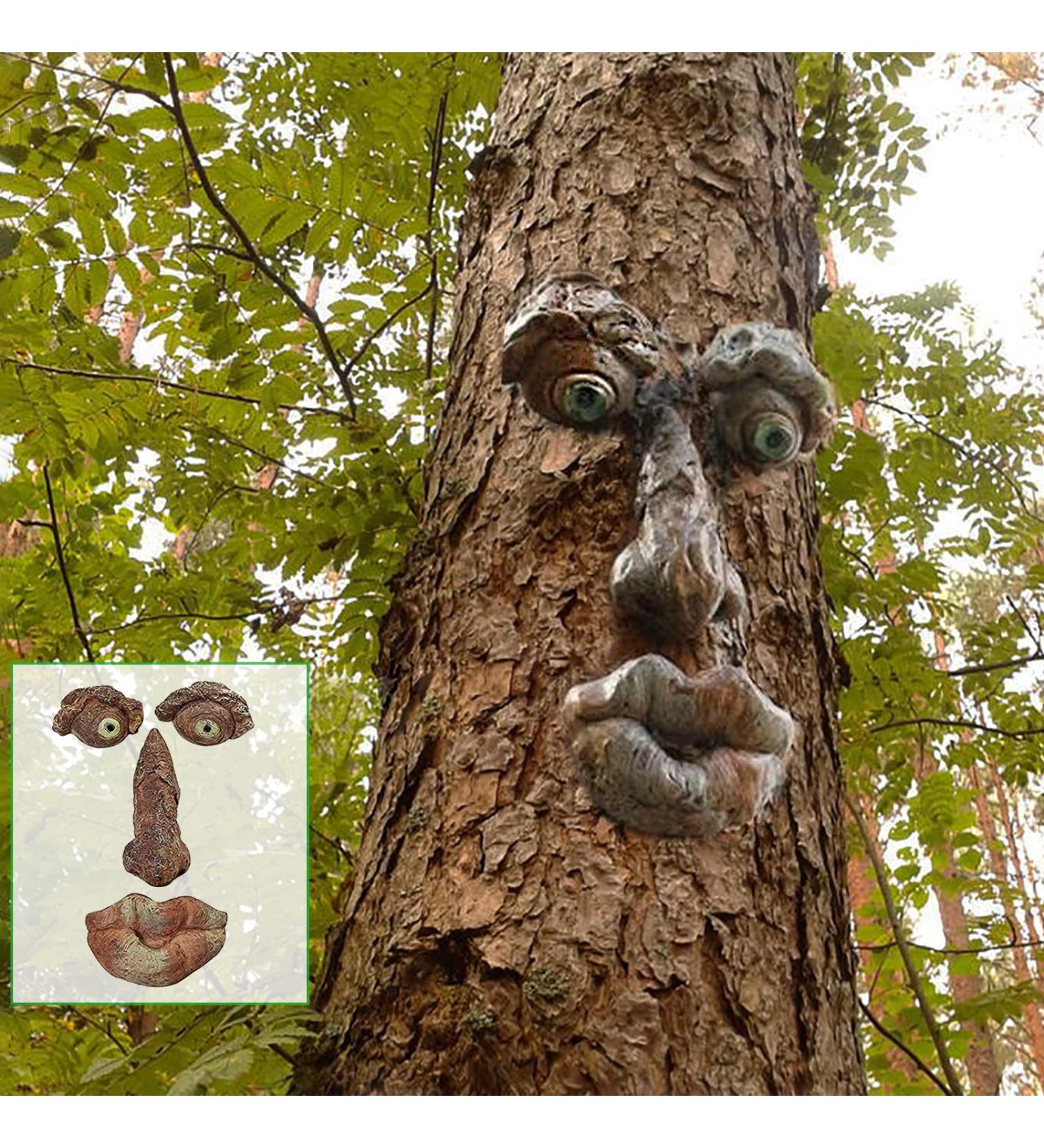 Old Man Tree Face Decoration | Bark Ghost Face Art | PureZoneA - Buy Online on GoSupps.com