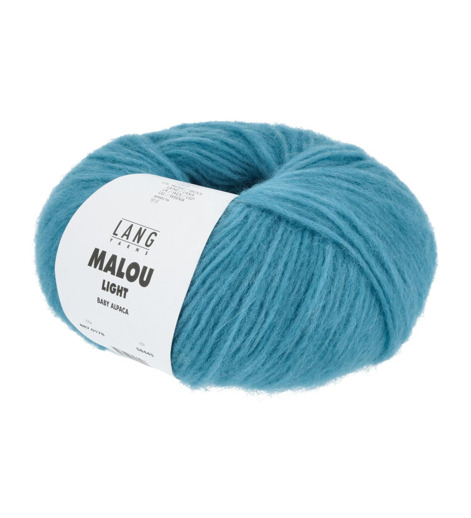 LANG YARNS Lang Yarns Malou Light 0178 turquoise 50 g