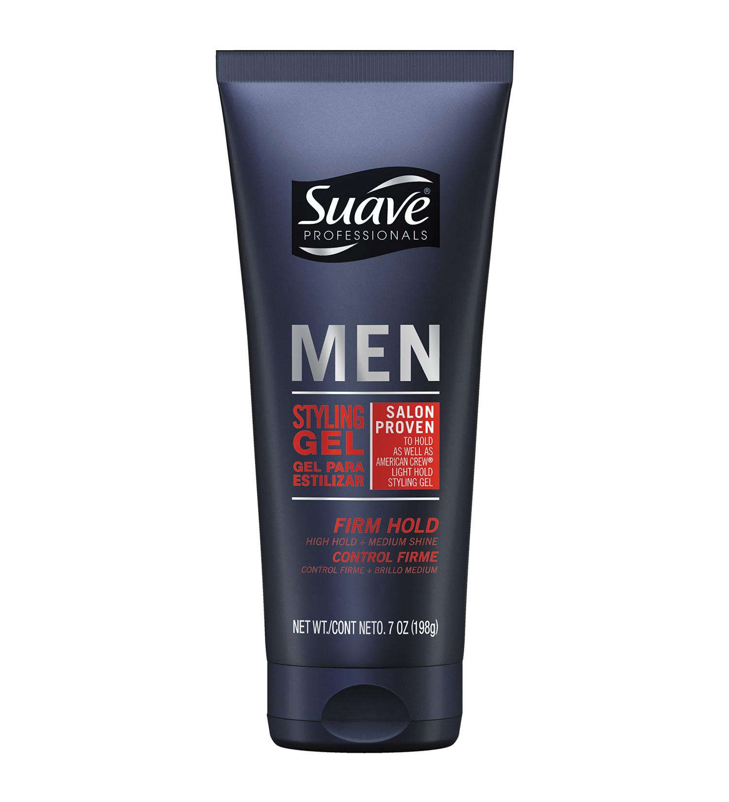Suave Men Styling Gel - Firm Control 7 oz | Shop Internationally for Grooming Essentials - Buy Online on GoSupps.com