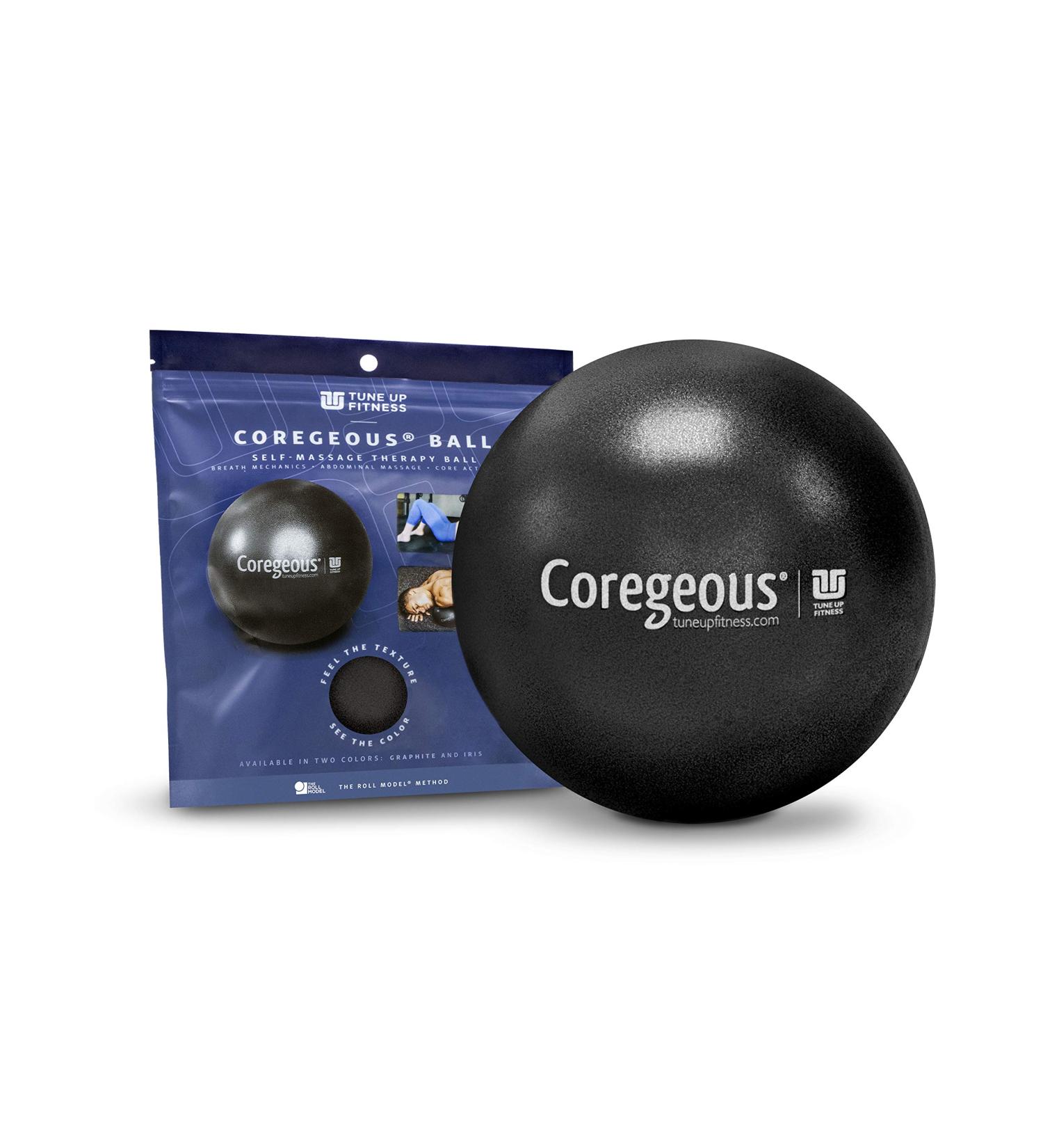 Tune Up Fitness Coregeous Ball for Psoas Release and Lower Back Massage - Graphite - Buy Online on GoSupps.com