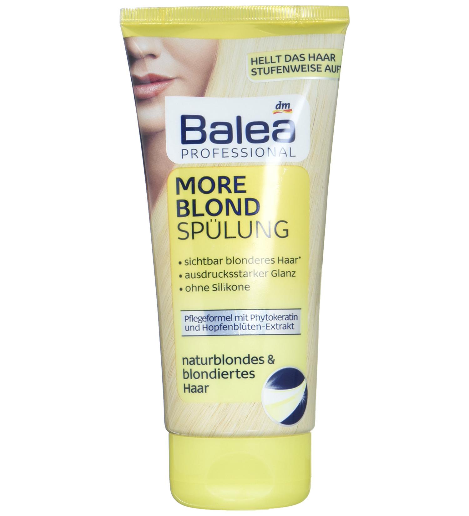 Balea Professional More Blond Conditioner 200 ml - Best for Blonde Hair | International Shipping Available - Buy Online on GoSupps.com