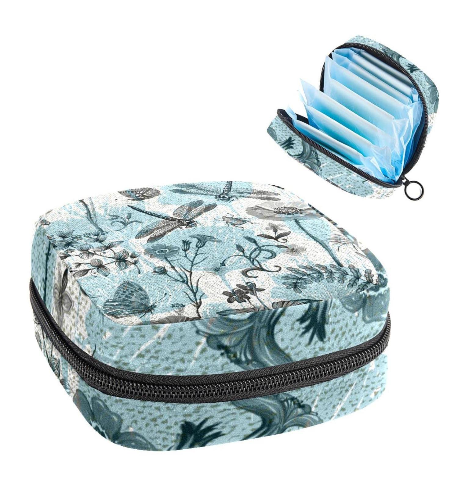 Buy Women's Bonds Storage Pockets Stillpad Halter - Portable Period Kit Bag with Libelle Flower Design | Ideal Feminine Product Storage for Girls - Buy Online on GoSupps.com