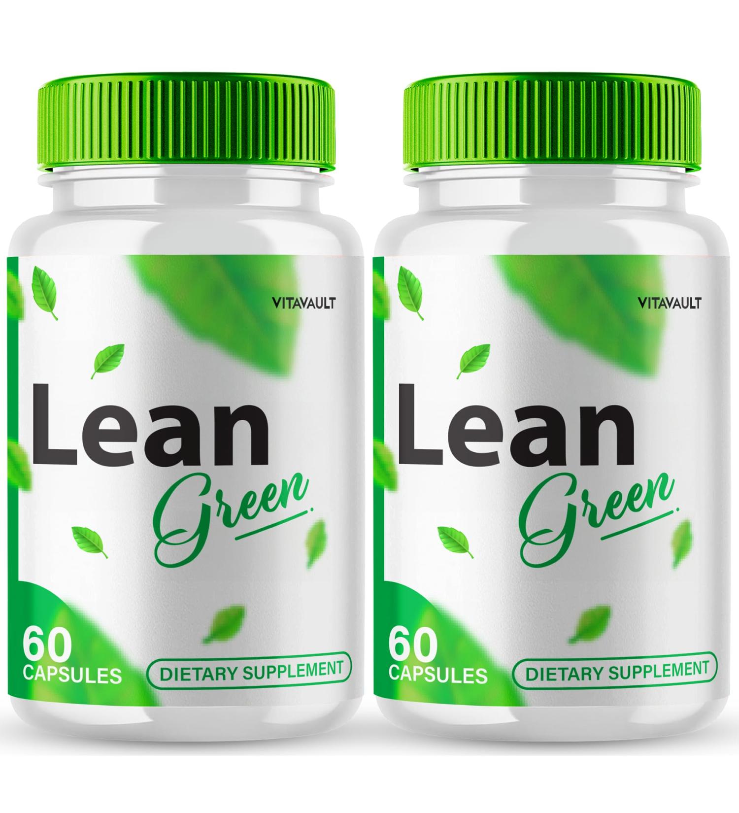Lean Green Keto Capsules LeanGreen Advanced Formula Supplement Pills - Maximum Strength Lean Green All Natural Keto Pills LeanGreen Capsules Lean Green Pills Reviews (2 Pack)
