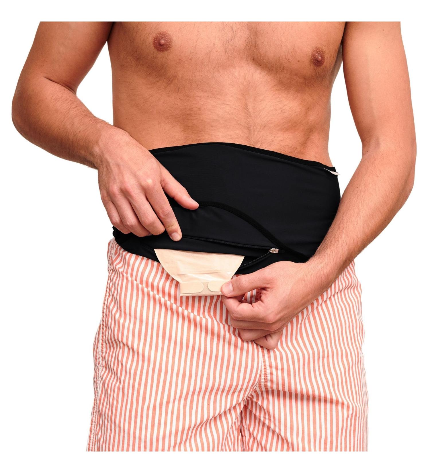 SIIL Ostomy belt for Men & Women Black. These Ostomy bag covers Acts as Colostomy Belt Ileostomy Belt as this Stoma Support belt is compatible with Colostomy bags Ileostomy bags. Made in Europe. - Buy Online on GoSupps.com
