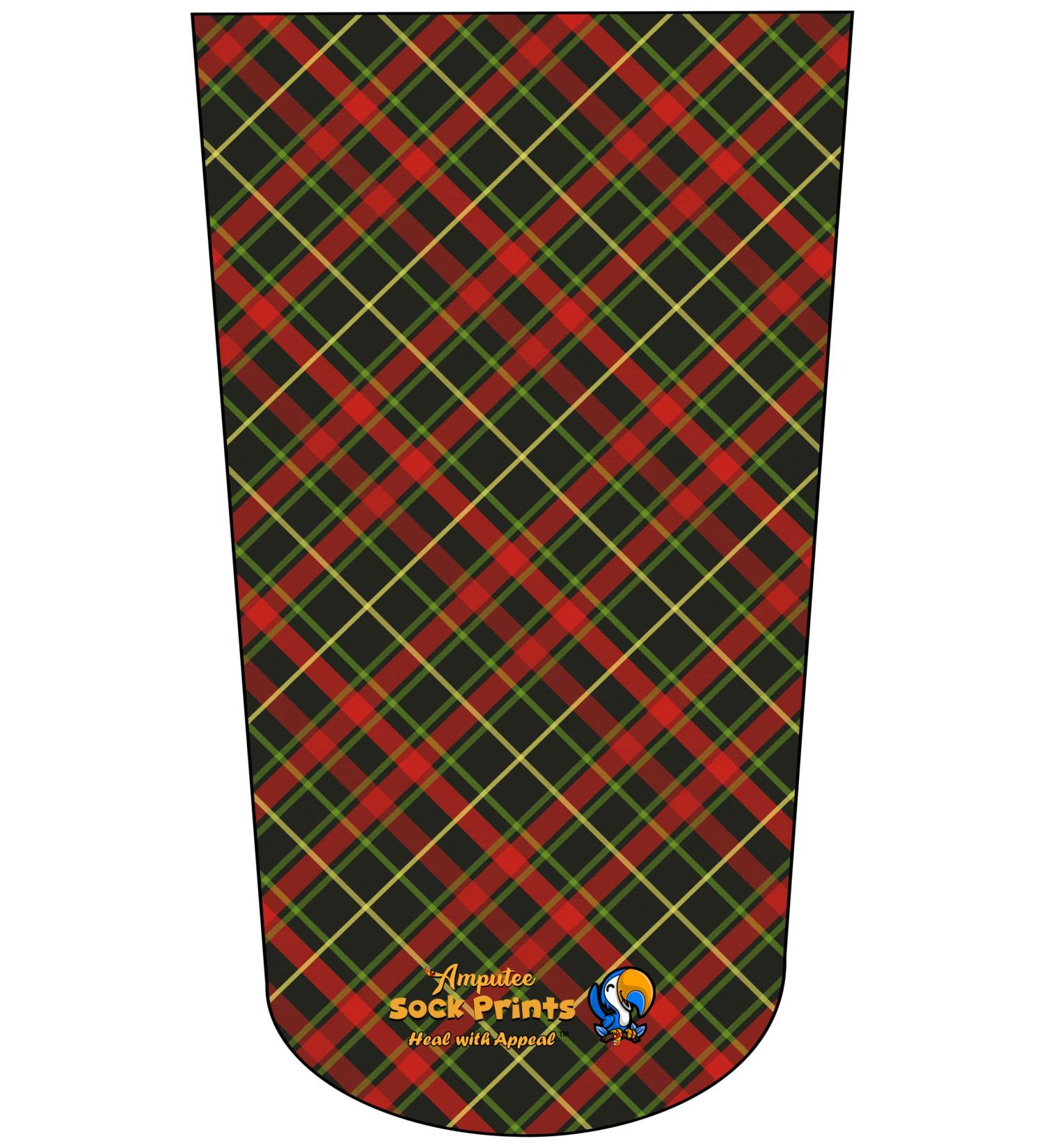 Amputee Sock BTKA Tartan V2 3PLY Residual Wound Over Shrinker Sock - Small to Large Sizes - Buy Online on GoSupps.com