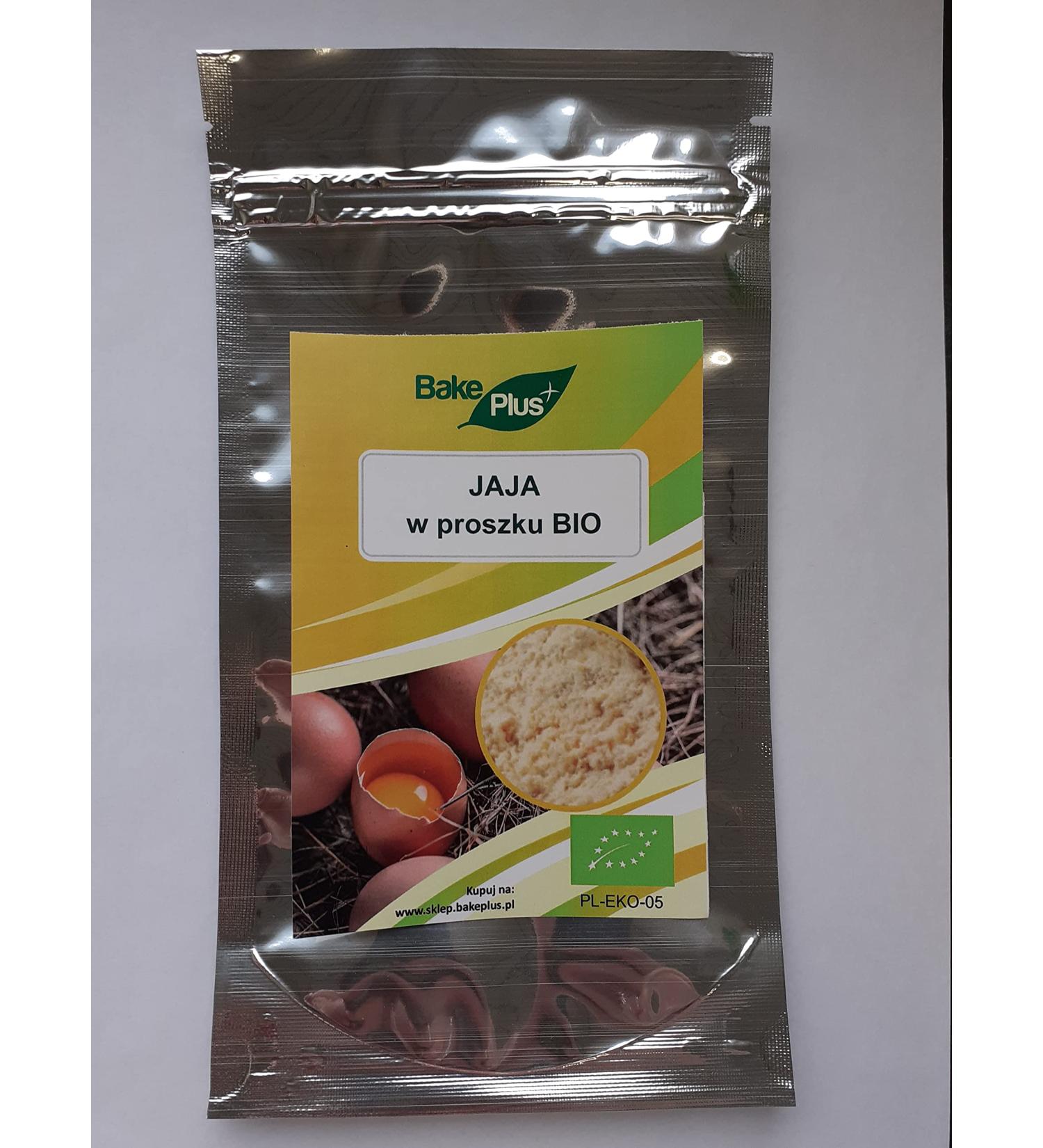 BakePlus Polska Organic powdered egg 100% dried eggs ECO 10kg