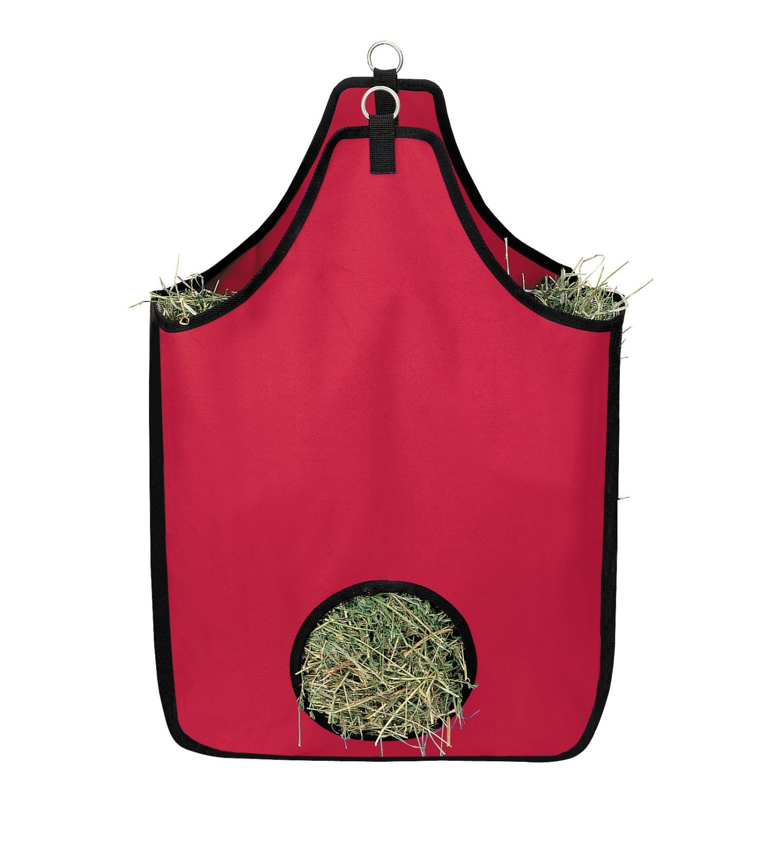 Weaver leather hay pocket red