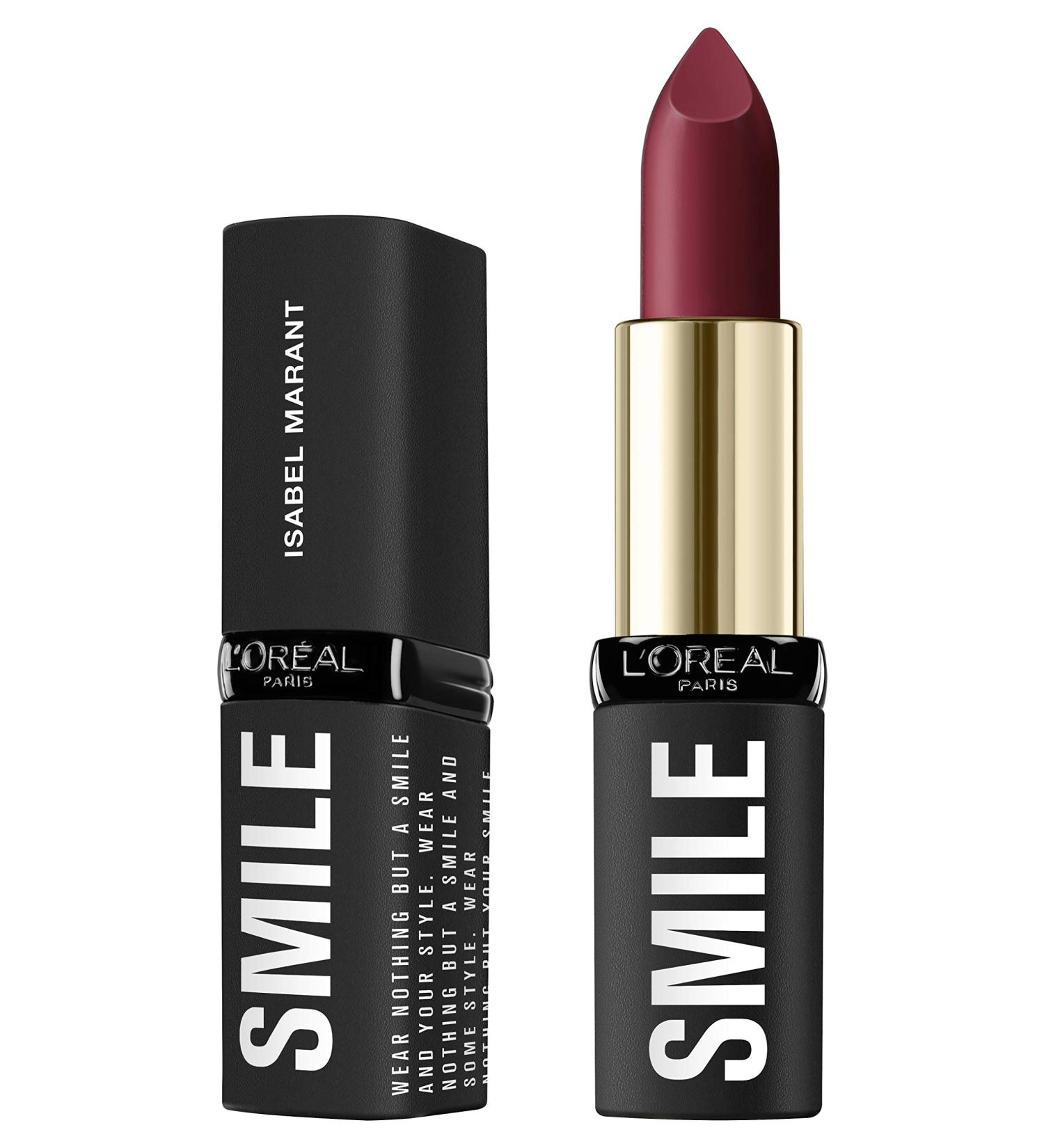 L'Or al Paris Isabel Marant SMILE Lipstick Belleville Rodeo - Nourishing 4g Lipstick for Full Healthy Lips | International Shipping Available - Buy Online on GoSupps.com