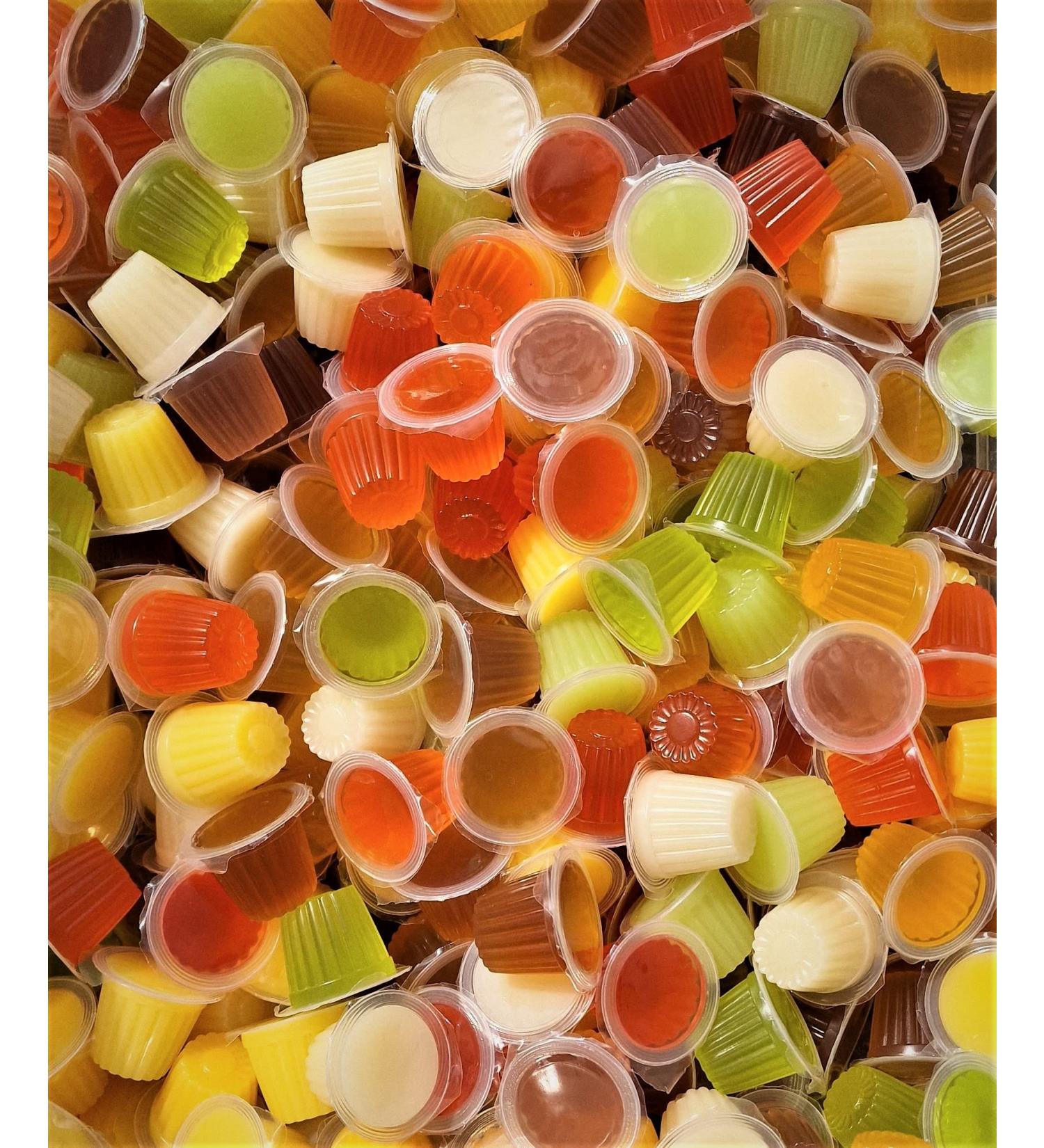 50 Reptile Jelly Pots Reptile Food Fruit Jelly Cups for Lizards Geckos Ants Birds Parrots & Feeder Insects (Mixed) Mixed 50 count (Pack of 1) - Buy Online on GoSupps.com