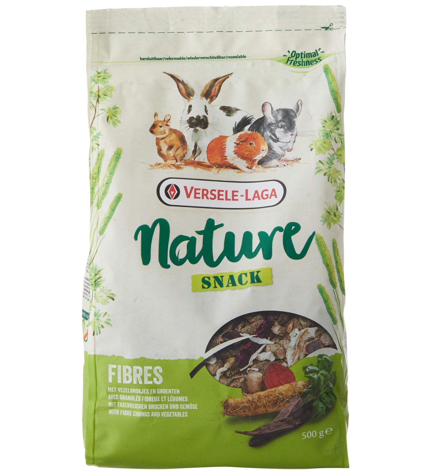 Versele Laga Nature Snack Fibers 500g - Buy Online on GoSupps.com