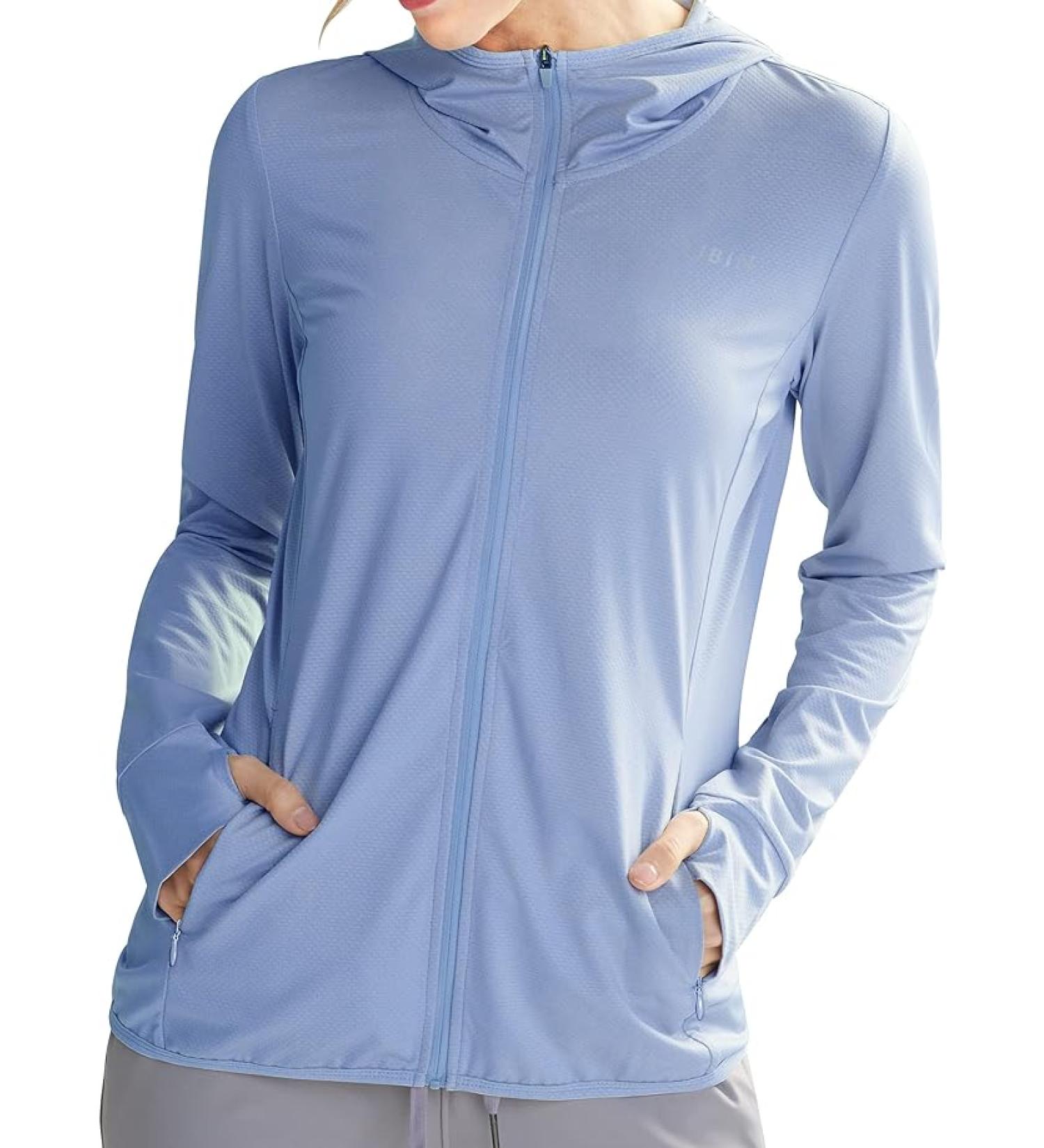 Libin Women's Full Zip UPF 50+ Sun Protection Hoodie Jacket - XX-Large - Buy Online on GoSupps.com
