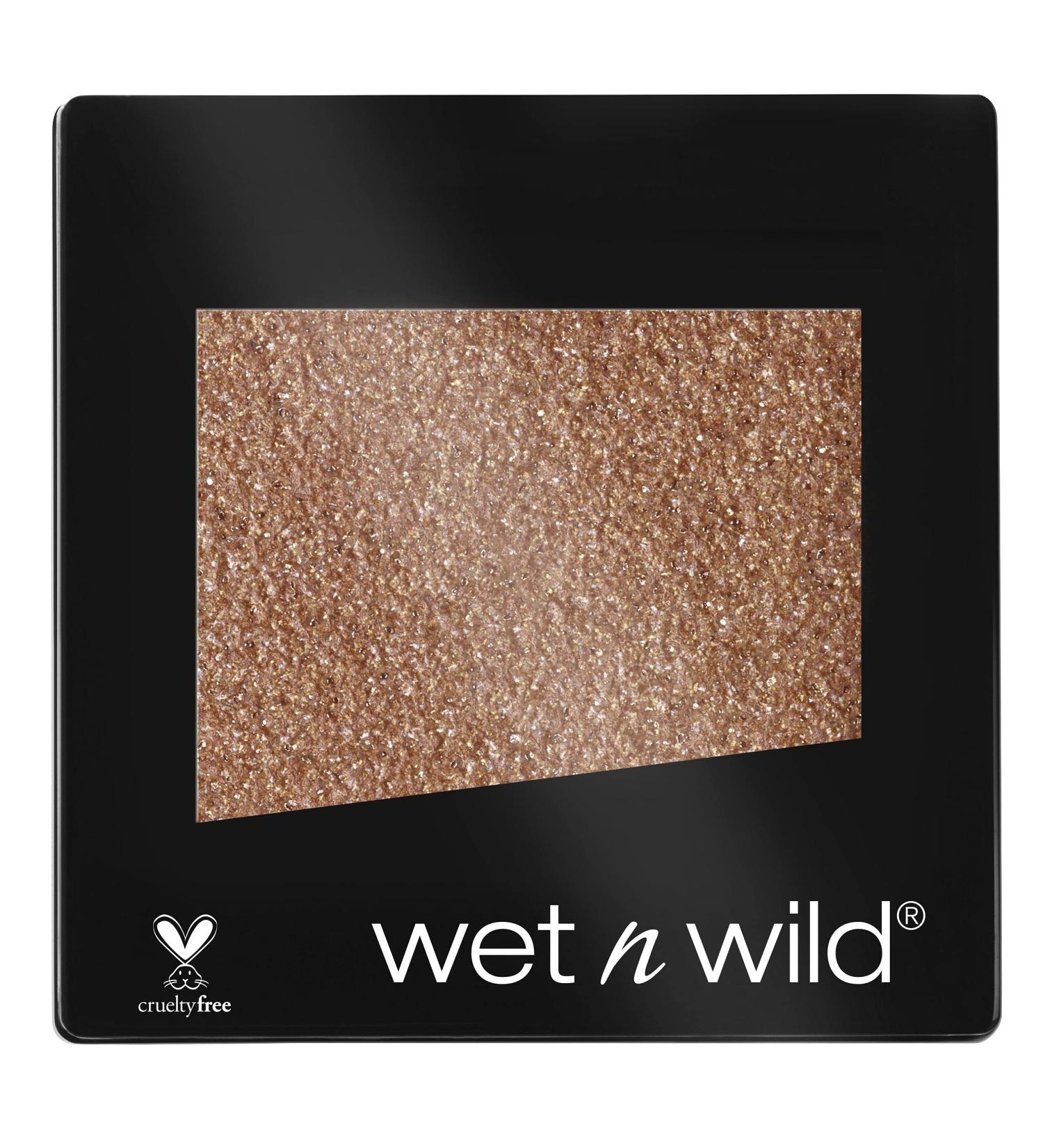 Wet n Wild Color Icon Glitter Single Eyeshadow - Hydrating Formula, Silky Texture, Professional Makeup Glitter - Nudecomer - Buy Online on GoSupps.com