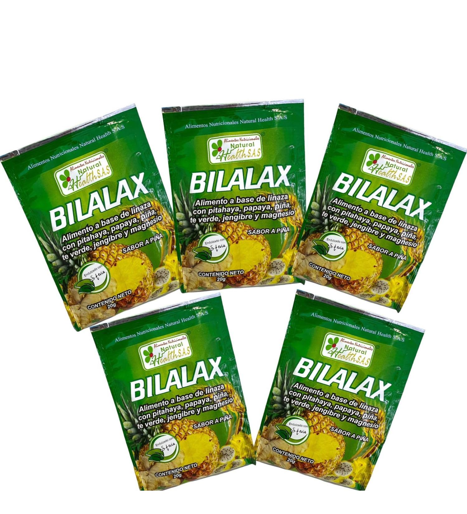 Natural medix Bilalax Colon Cleanser and Dewormer for Humans Non-Harmful Organism Cleanser- 5 Day Treatment /(5) Sachets 20gr - Buy Online on GoSupps.com