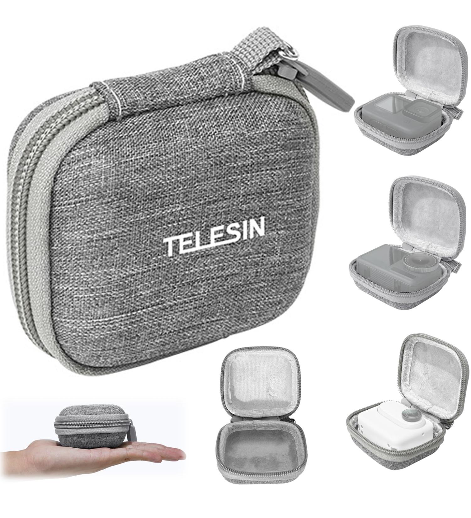 Honbobo Mini Case - Protective Bag for Insta360 GO 3 GoPro Hero 12/11/10 & DJI Osmo Action 4/3 - Ideal Accessories for Adventure - Buy Online on GoSupps.com