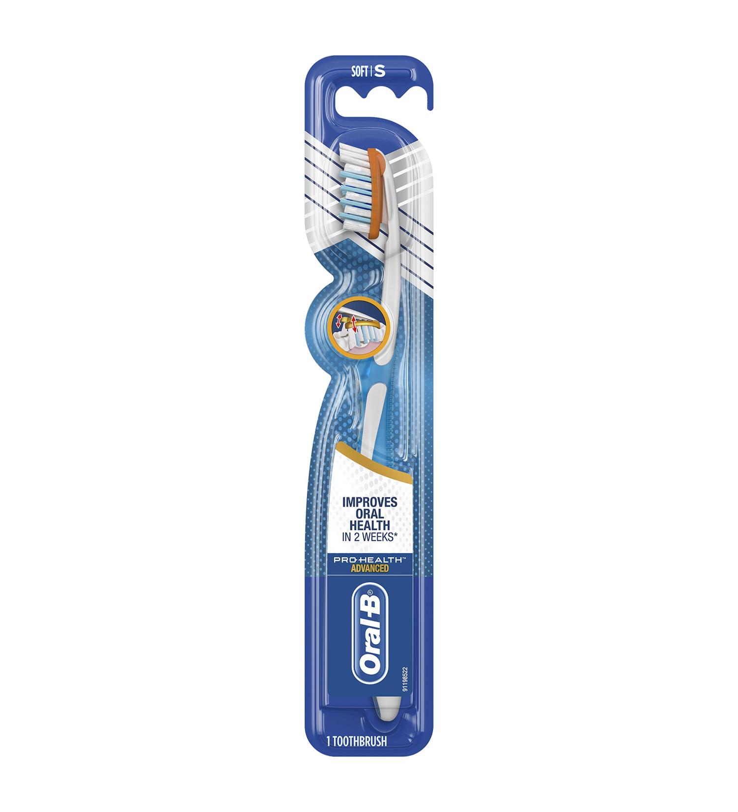 Oral-B Pro-Health Advanced Soft Toothbrush, 12 Pack - Buy Online on GoSupps.com