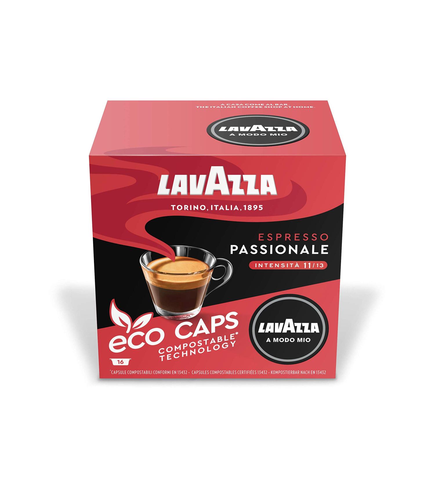 Lavazza A Modo Mio Passionately Lot of 3 3 x 16 Capsules - Buy Online on GoSupps.com