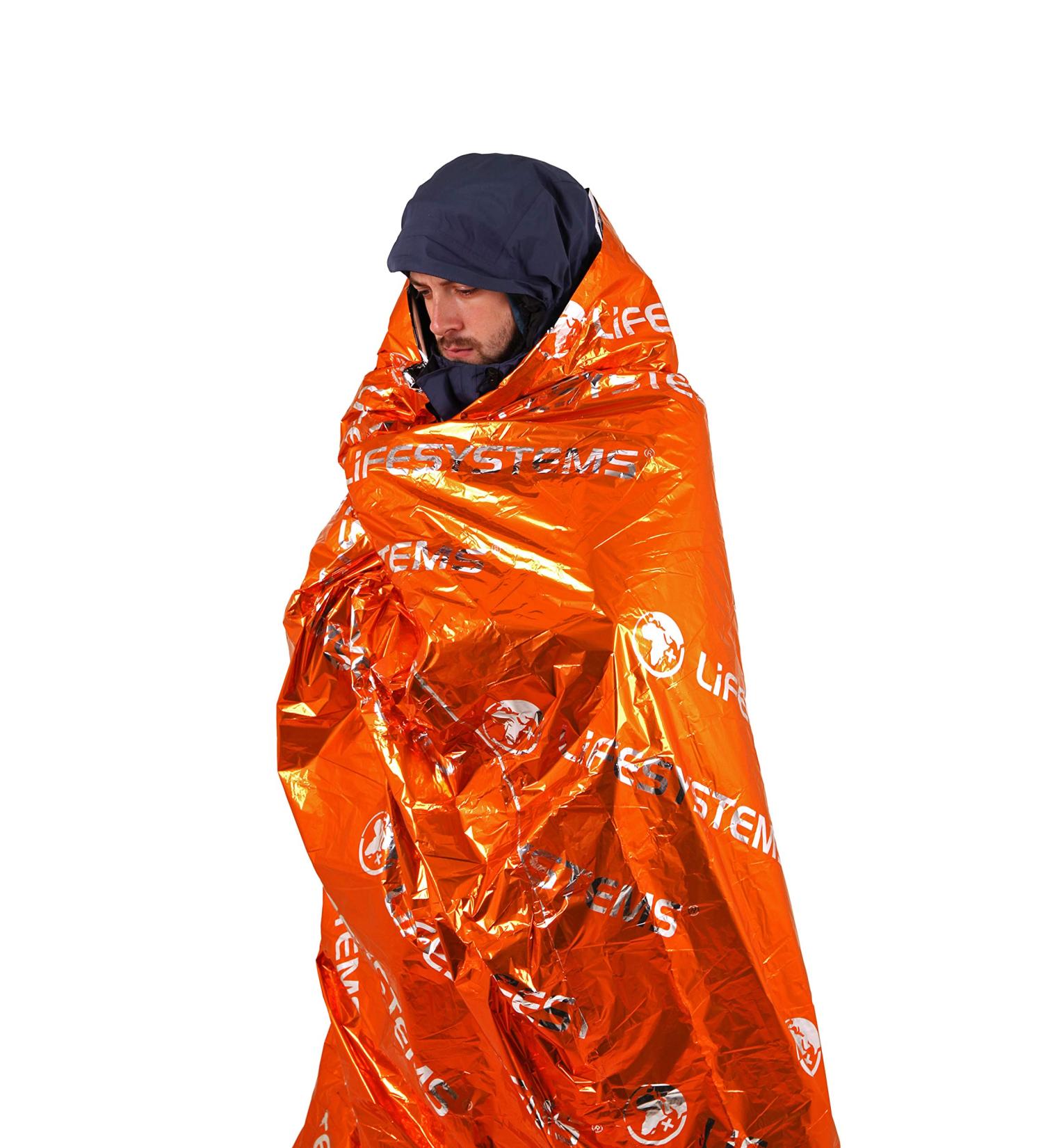 Shop Lifesystems Emergency Heat Bag - Silver Foil Survival Gear for Hiking & Mountaineering | International Shipping Available - Buy Online on GoSupps.com