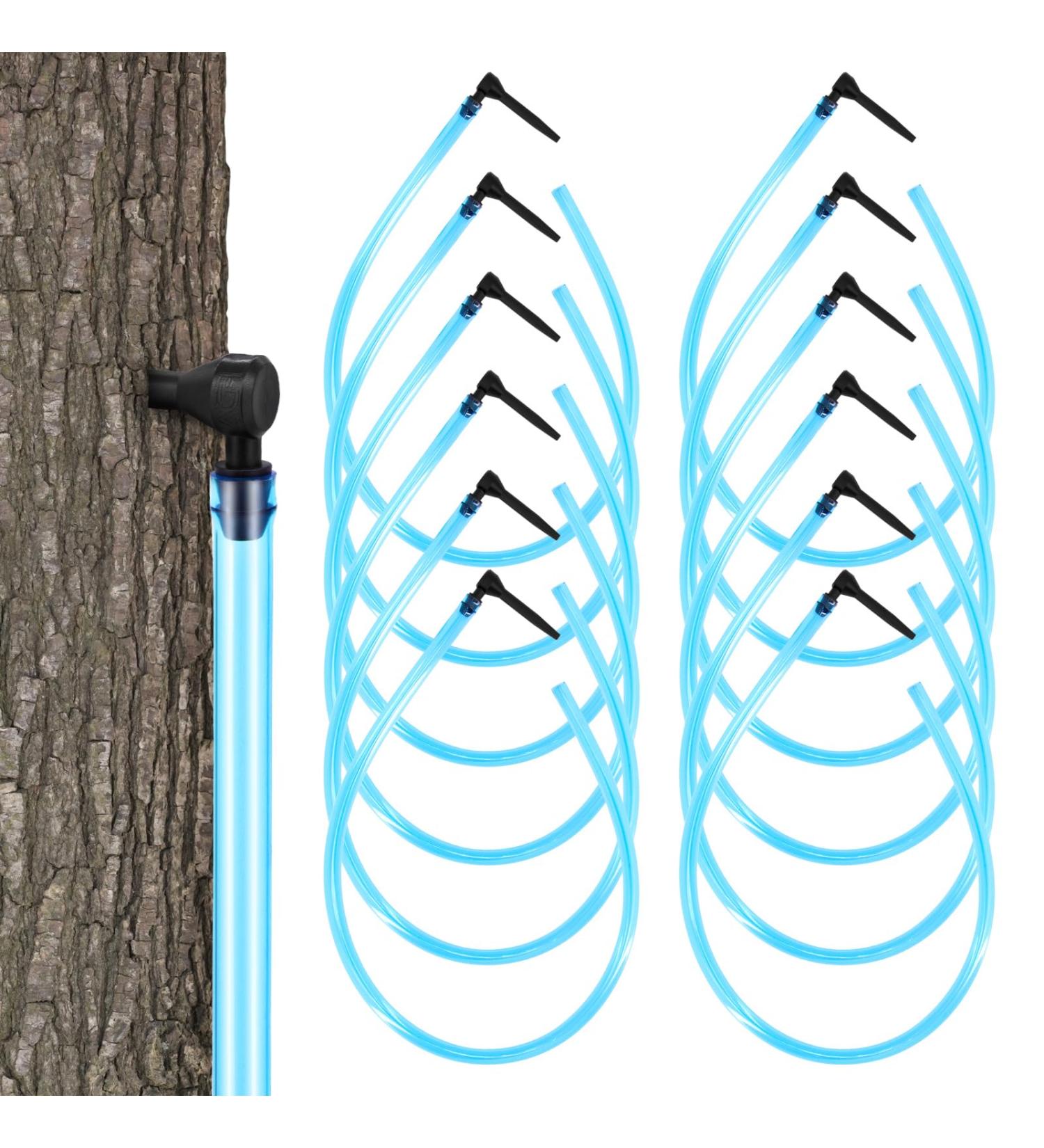 12Set Maple Syrup Tapping Kit 12Pcs Maple Syrup Taps with Food Grade Maple Syrup Tubing Maple Tree Tapping Kit for Maple Syrup Collection Supplies - Buy Online on GoSupps.com