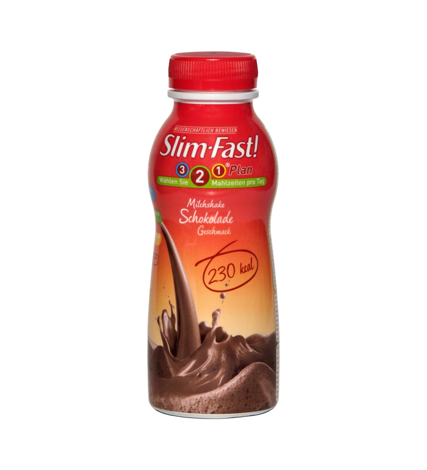  SlimFast Slim-Fast Ready to Use Chocolate Drinks 6 x 325 ml - Buy Online on GoSupps.com