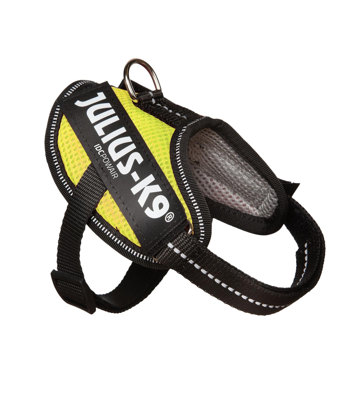 JULIUS K-9 IDC Powair Dog Harness - Size 2XS / Baby 2 | Neon | International Shipping Available - Buy Online on GoSupps.com