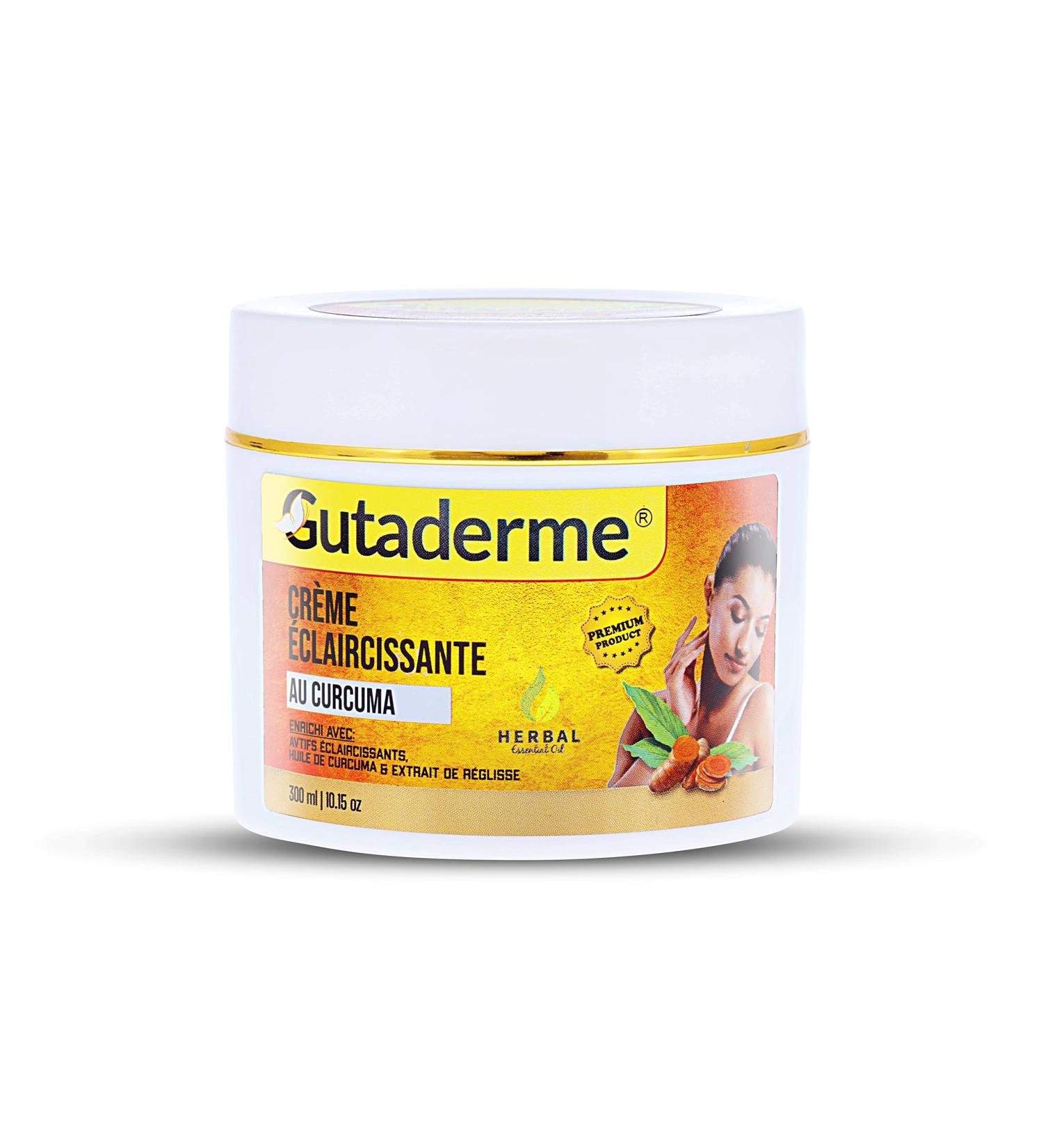 Turmeric Skin Brightening Face Cream - Brightens Smoothens & Softens Skin | 300 ml - Pack of 1 - International Shipping Available - Buy Online on GoSupps.com