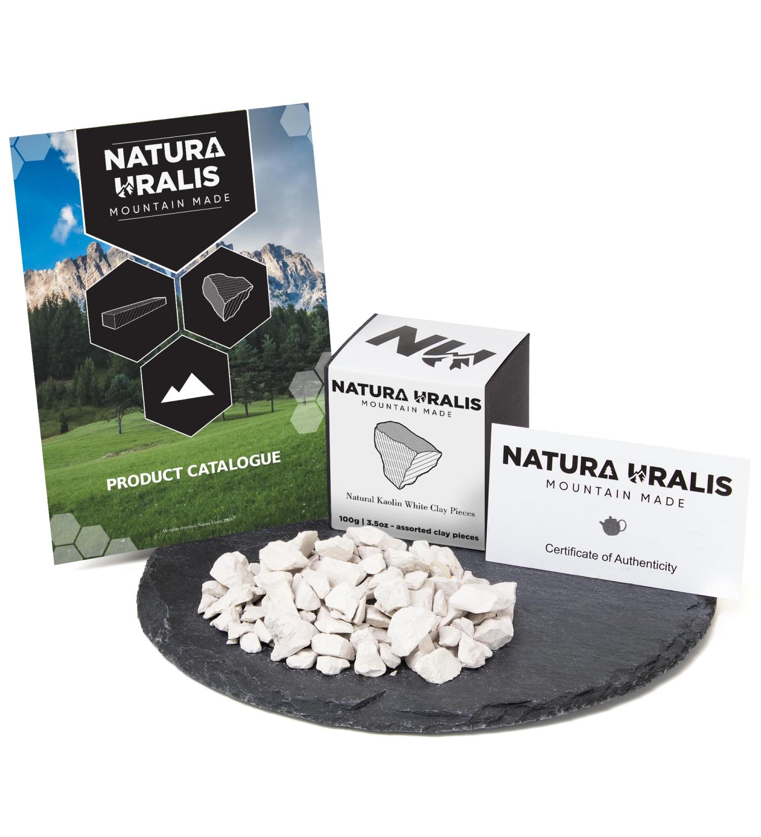 Argile Blanche Kaolin | 100g d'Argile Blanche Naturelle Blanc pur Blanc Cass - Croquant Eonnant Texture Terreuse Velout e et Ferme Satisfaisante Sensation ASMR - Buy Online on GoSupps.com