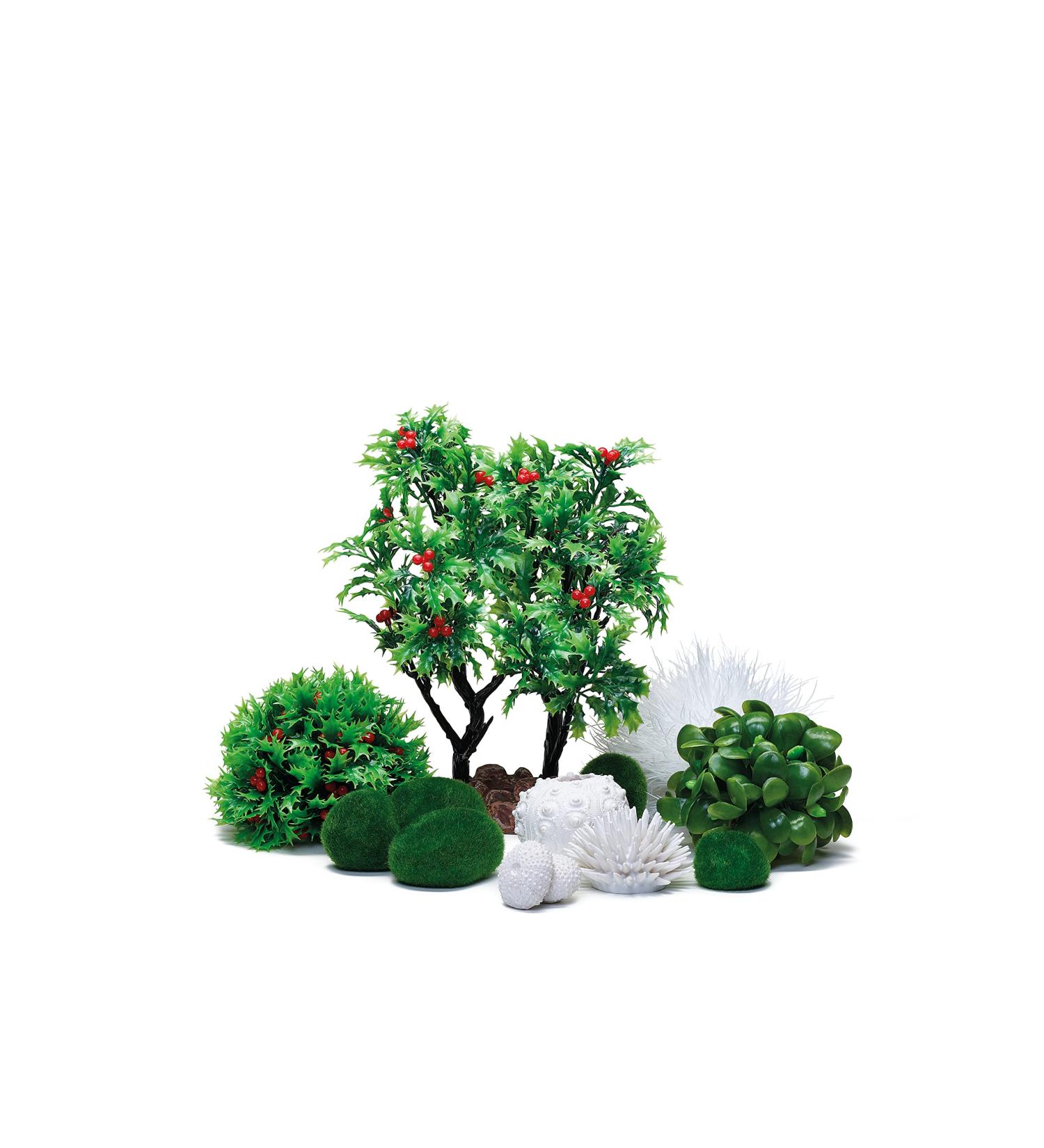 Buy Biorb 55028 Winter Decor Set 30L - Realistic Aquatic Plants Roots & Stones for Freshwater & Saltwater Aquariums - Buy Online on GoSupps.com