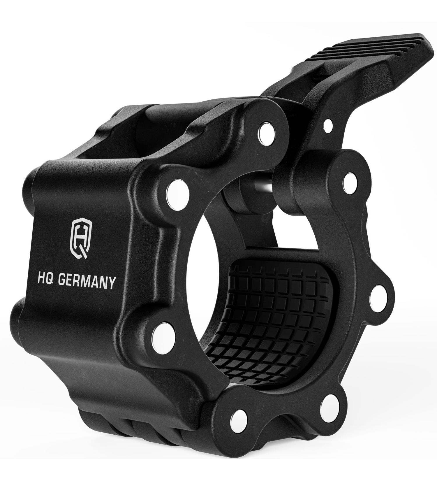 HQ Germany Dumbbell Lock 50mm | Magnetic Quick Release Clips for 50mm Barbells | 2-Piece Professional Set - Buy Online on GoSupps.com