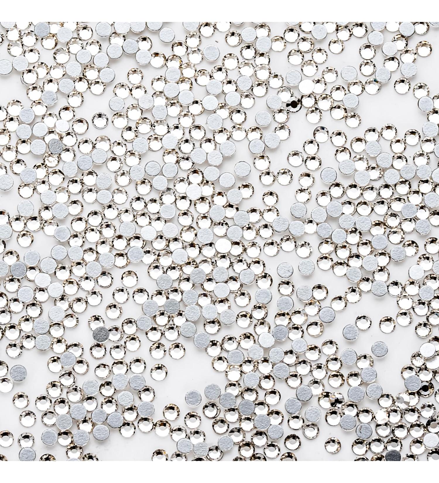 YHMQ DU Pieces Rhinestones for Nails - 576 White SS30 Nail Crystals (6.4-6.5mm) | Shop Internationally - Buy Online on GoSupps.com