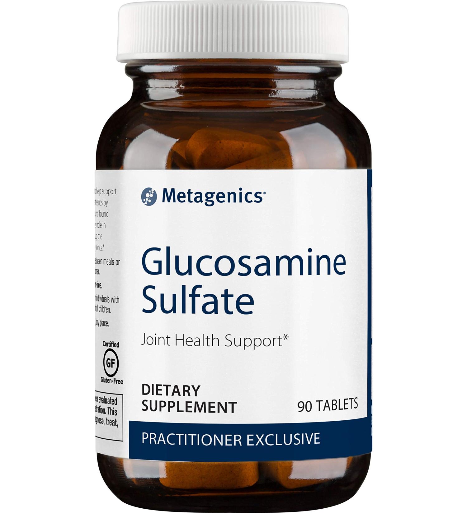Metagenics Glucosamine Sulfate - 90 Count | Joint Health Support Supplement - Buy Online on GoSupps.com