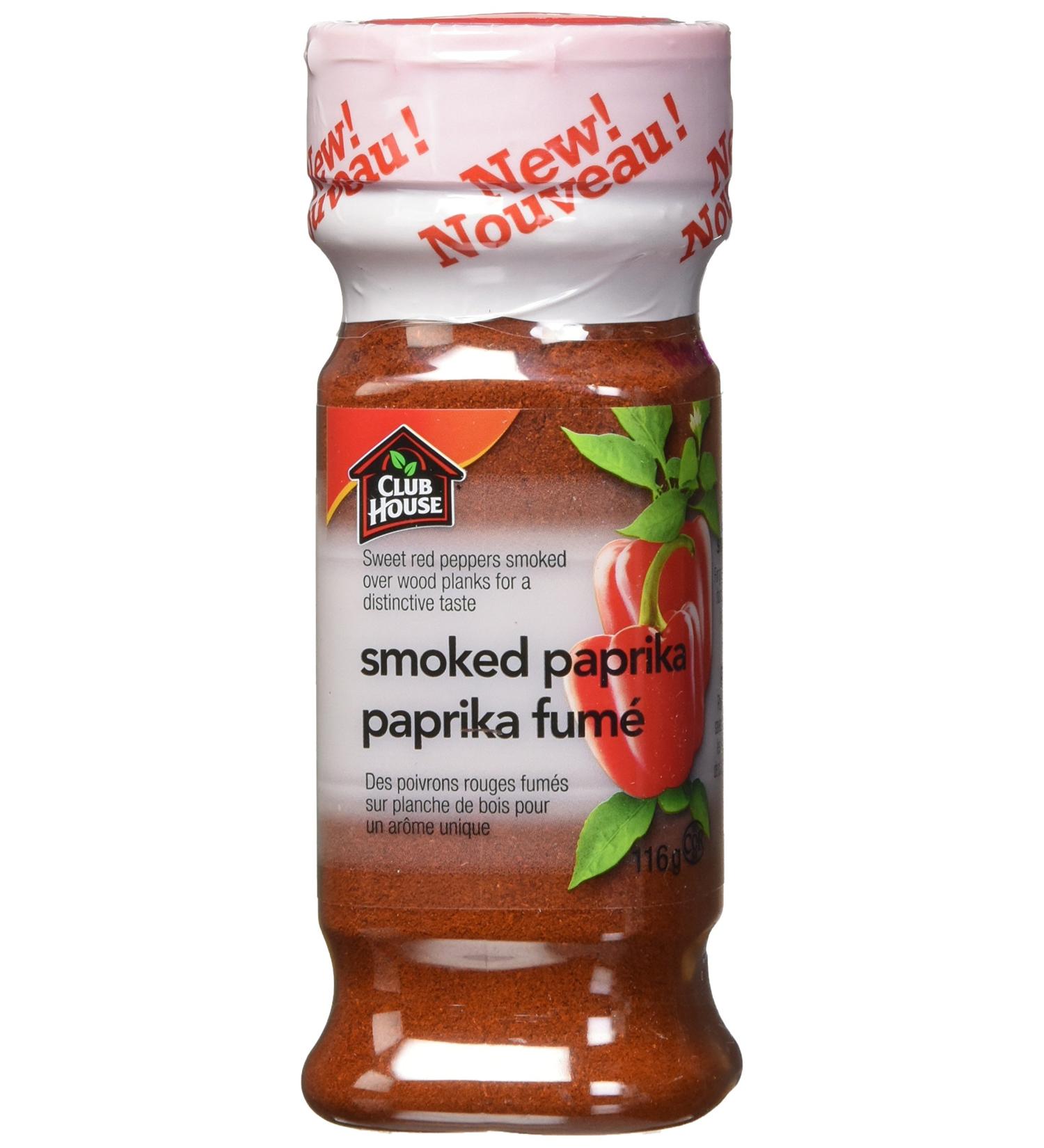 Club House Quality Natural Herbs & Spices Smoked Paprika 116g 116 g (Pack of 1) - Buy Online on GoSupps.com