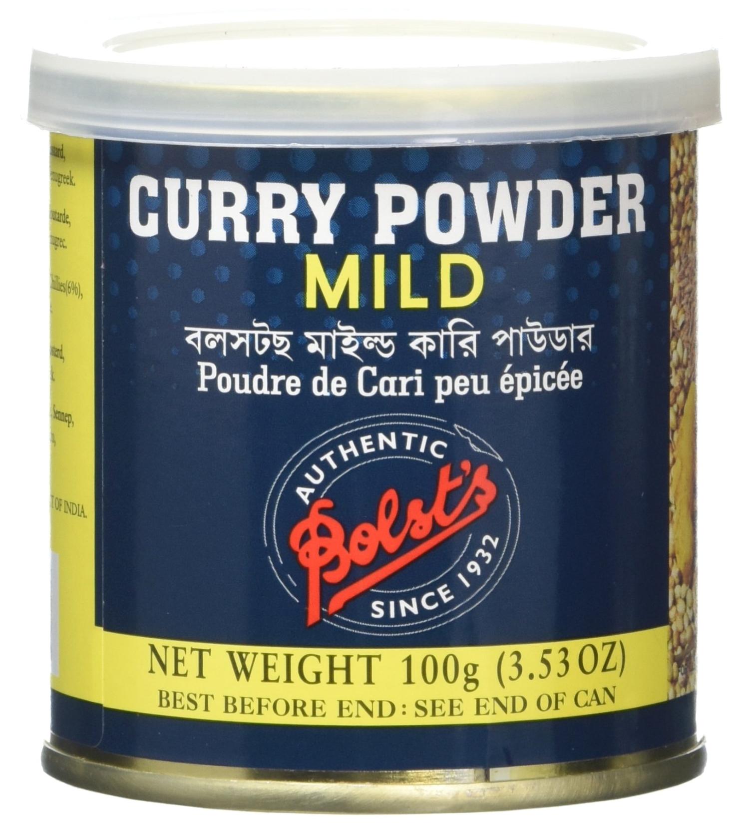 Bolst's Curry Powder Mild 100g - Authentic Indian Spice Blend - Buy Online on GoSupps.com
