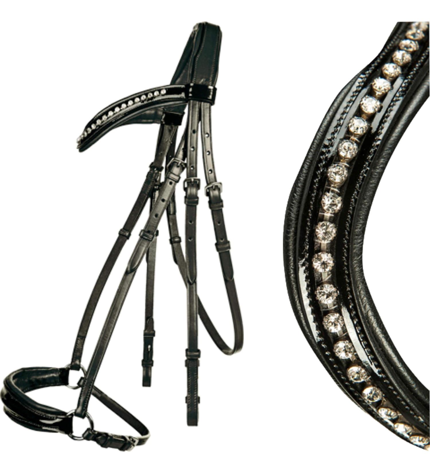 HKM bridle Carolin black Warmblood Warmblood Single Black