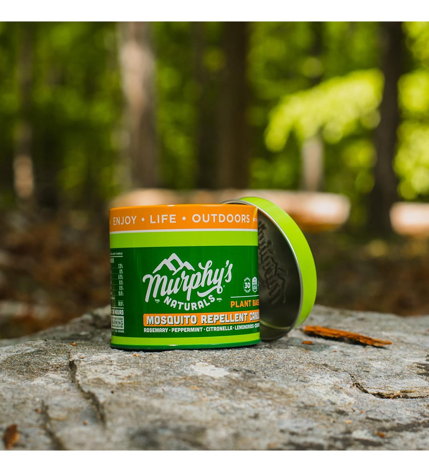 Murphy's Naturals Mosquito Repellent Candle - 9 Oz. - Buy Online on GoSupps.com