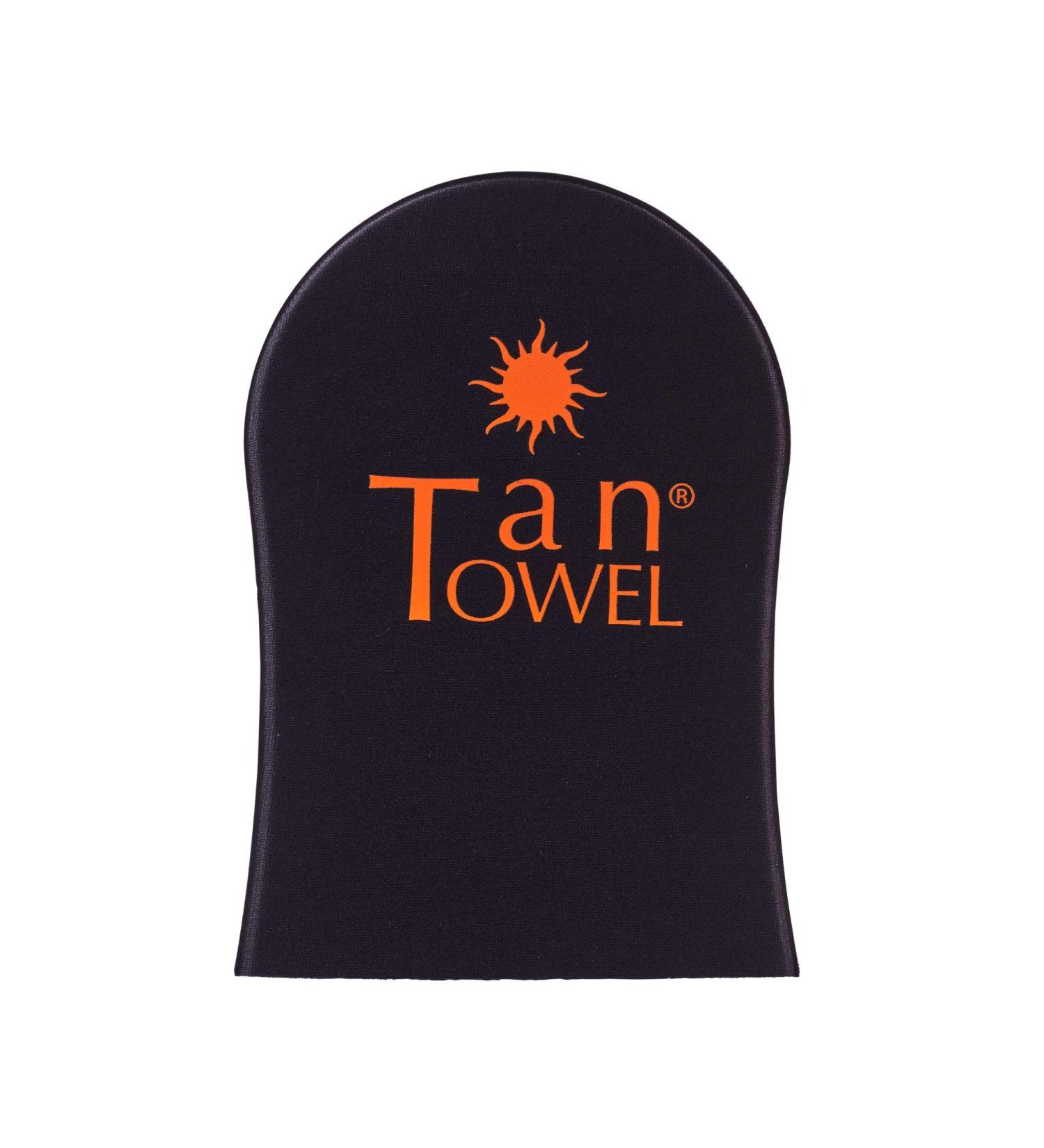 Tan Towel Applicator Mitt