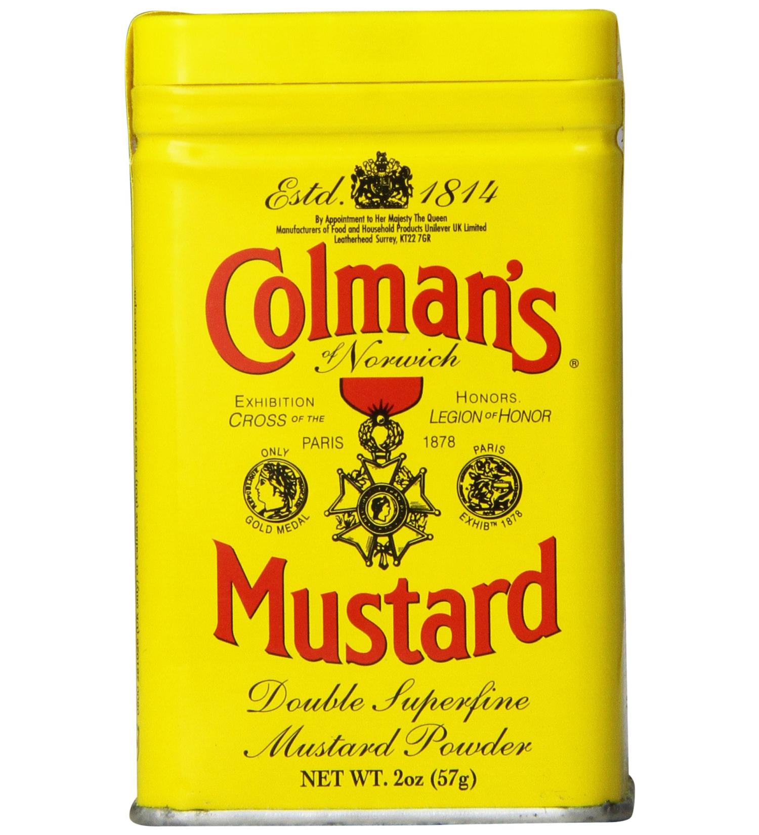 Colman's Dry Mustard 2 oz | Premium Flavoring for Cooking & Condiments - Buy Online on GoSupps.com