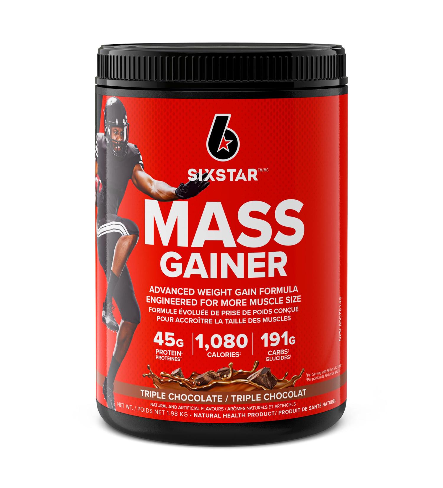 Six Star Mass Gainer Protein Powder Six Star Mass Gainer Muscle Builder Whey Protein Powder and Creatine Monohydrate Max Protein Weight Gainer for Men and Women Creatine Supplements Chocolate 4.36 lbs HEALTH_CARE - Buy Online on GoSupps.com